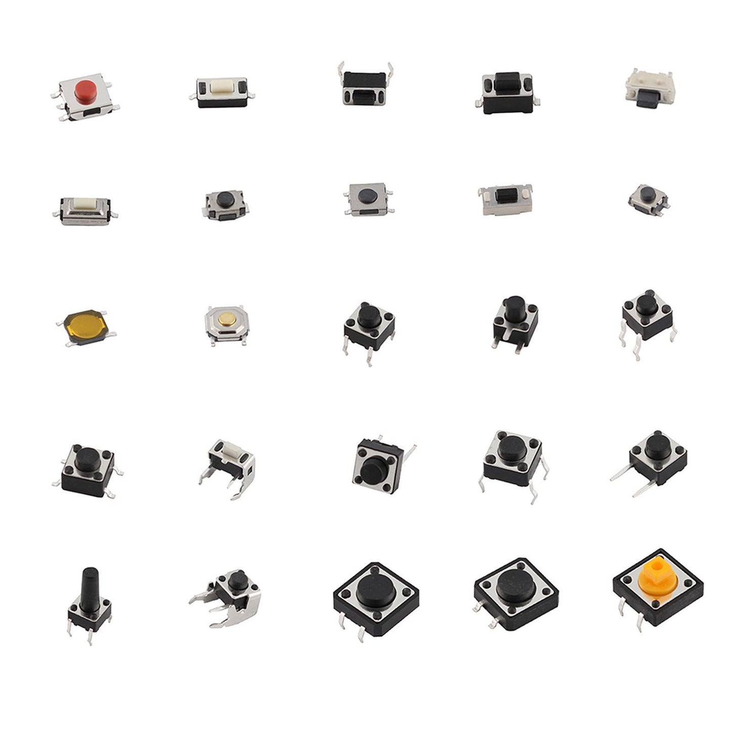 Micro Push Button Assorted Microswitch for Electronics Video Recorders
