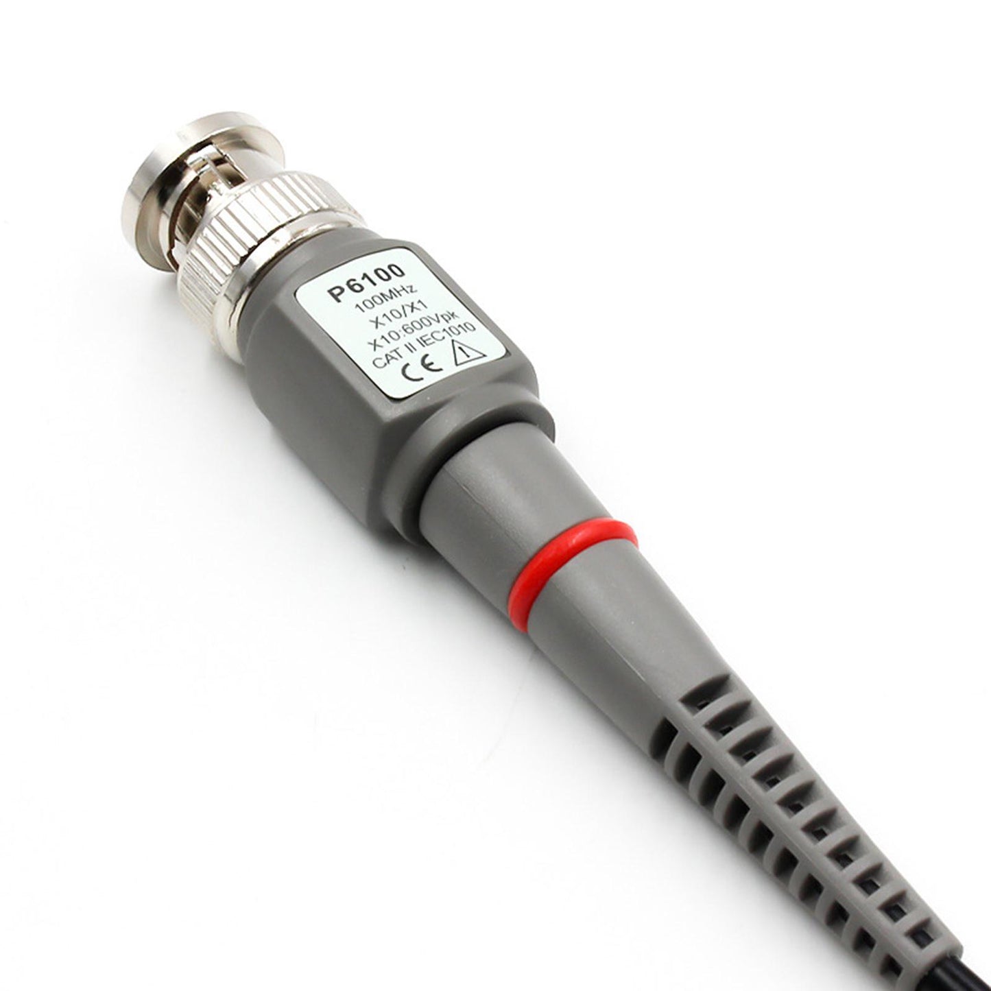 P6100 BNC Oscilloscope Probe Kit 100MHz Handheld Oscilloscope Probe 2pcs