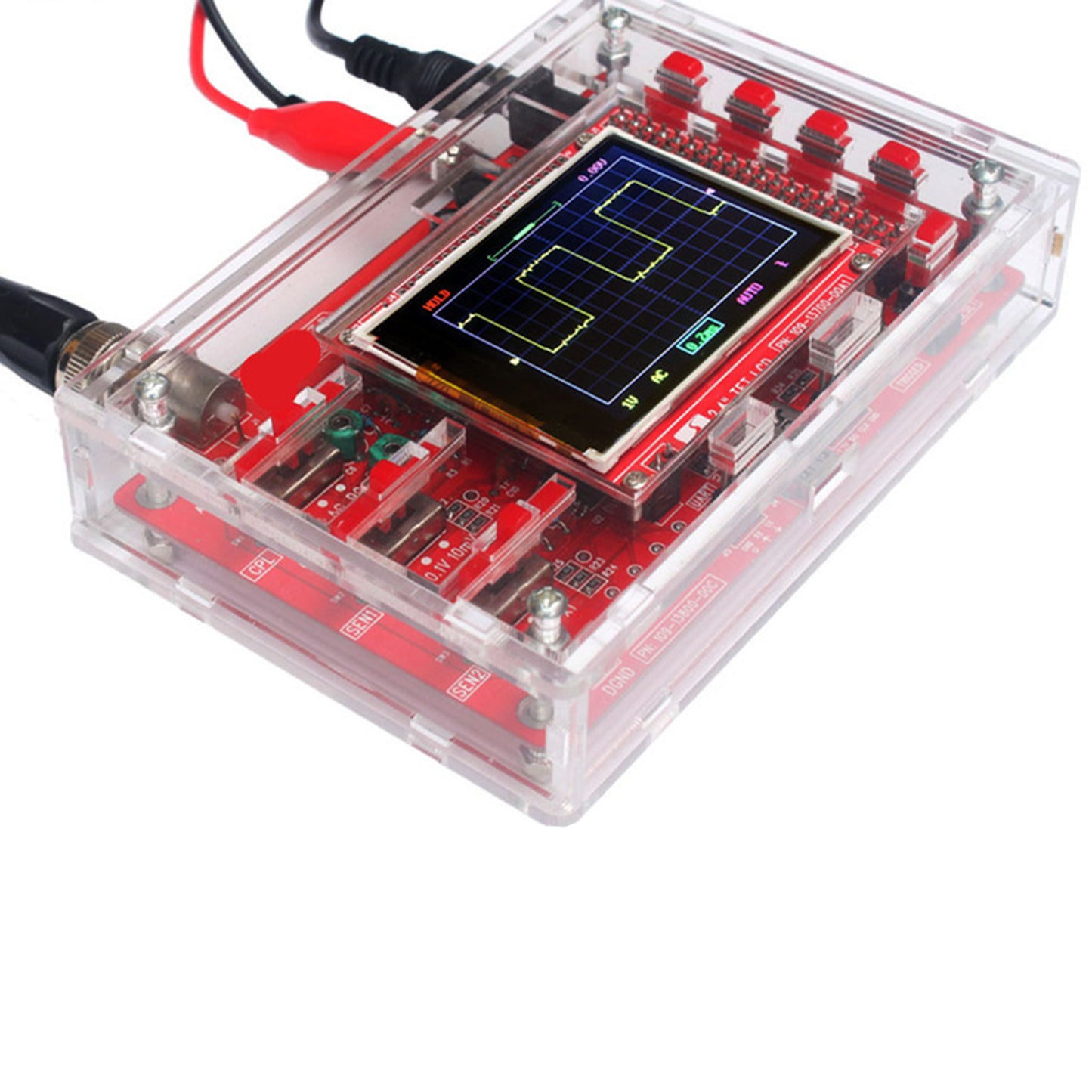 Digital Oscilloscope Acrylic Case DIY Kit Module