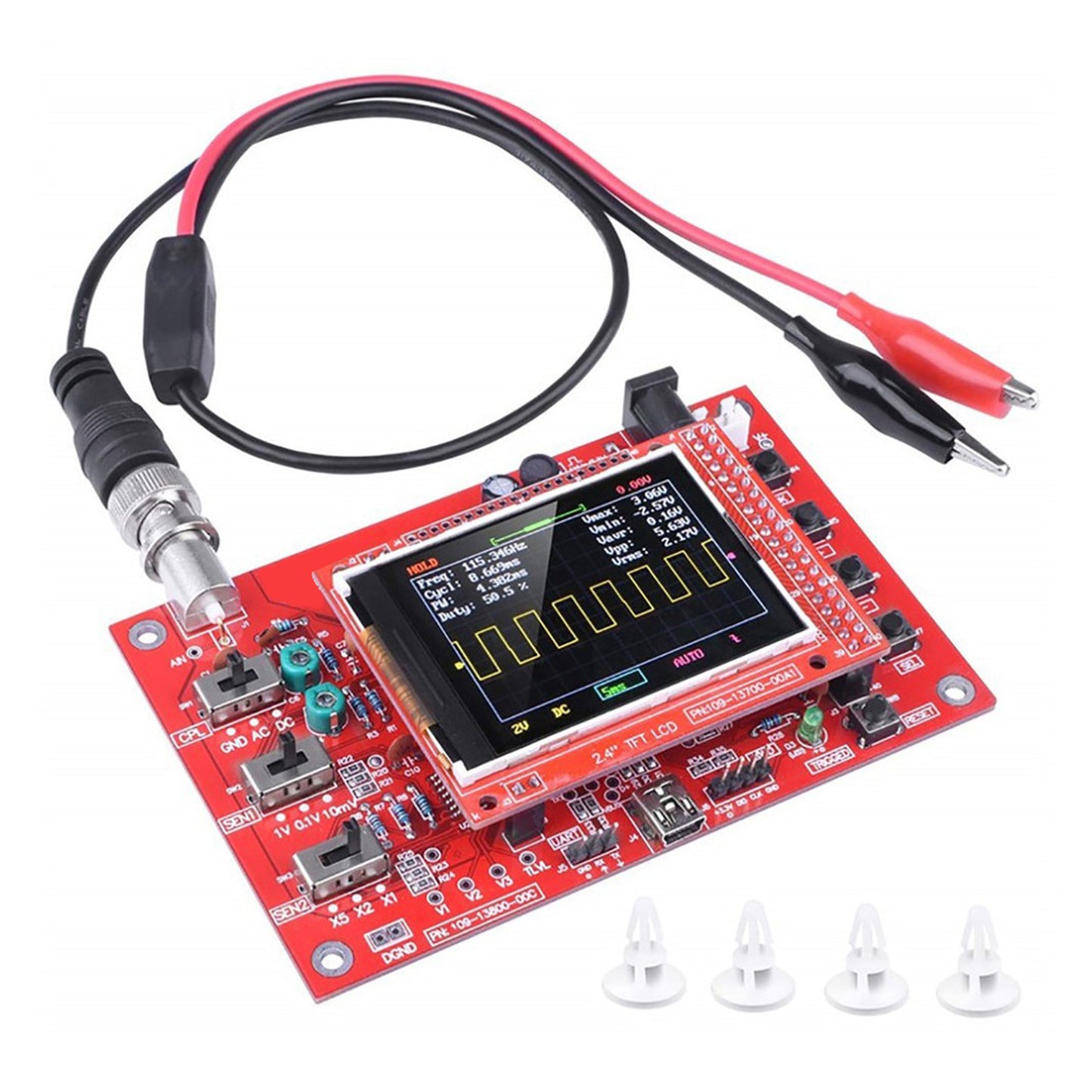 Digital Oscilloscope Acrylic Case DIY Kit Module