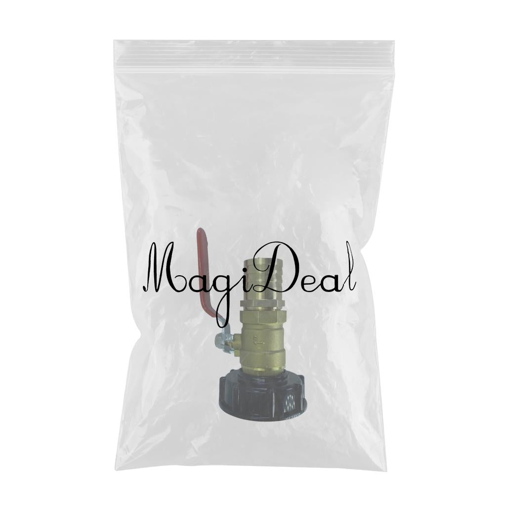 Durable IBC Tote Adapter Garden Tap Ball Valve Joint Faucet Accessories 32mm
