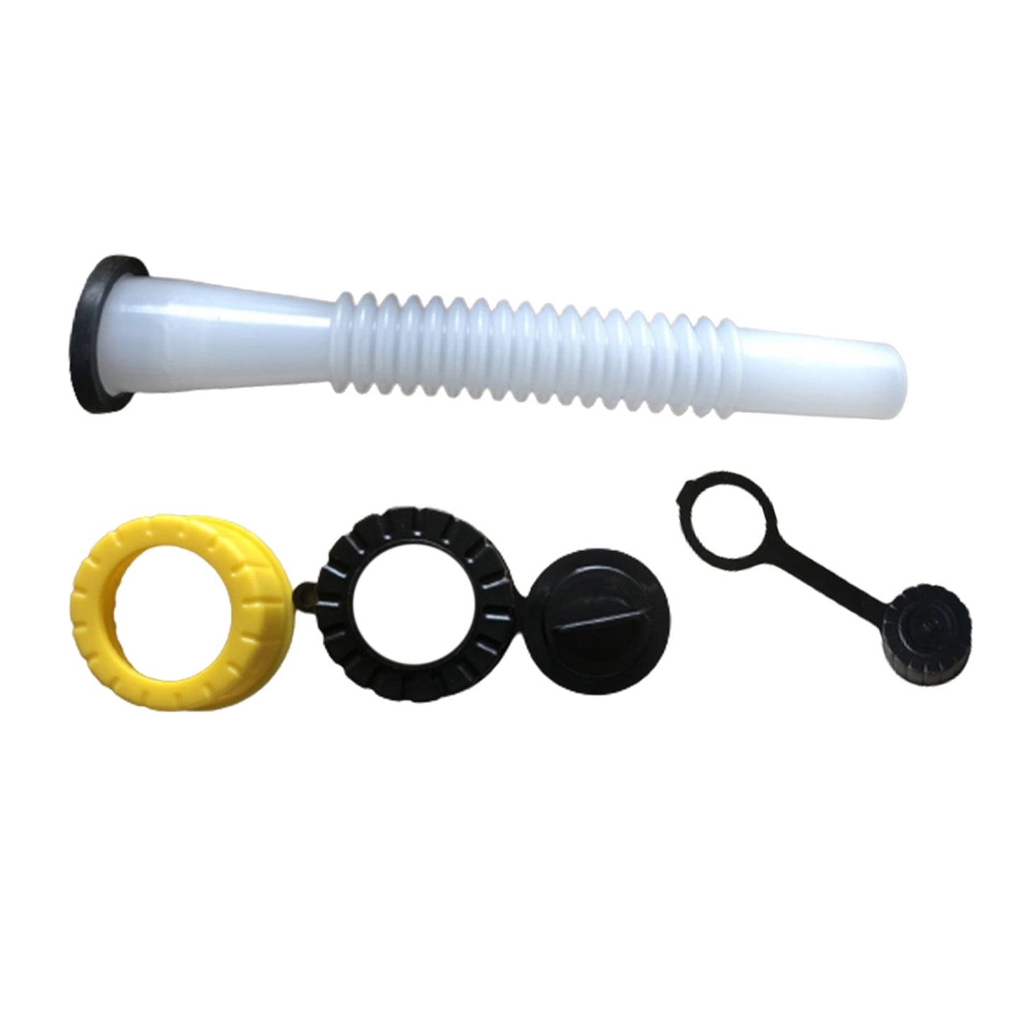 Flexible Gas Can Spout w/ Vent Plug for Water Jugs Universal Style Cans