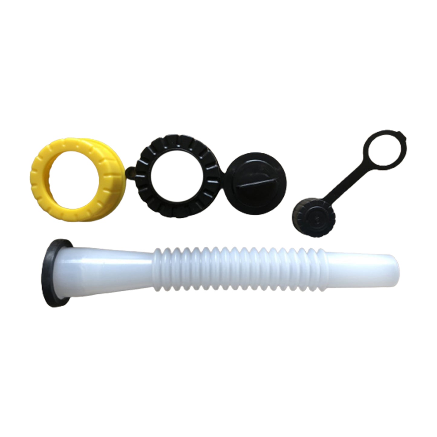 Flexible Gas Can Spout w/ Vent Plug for Water Jugs Universal Style Cans