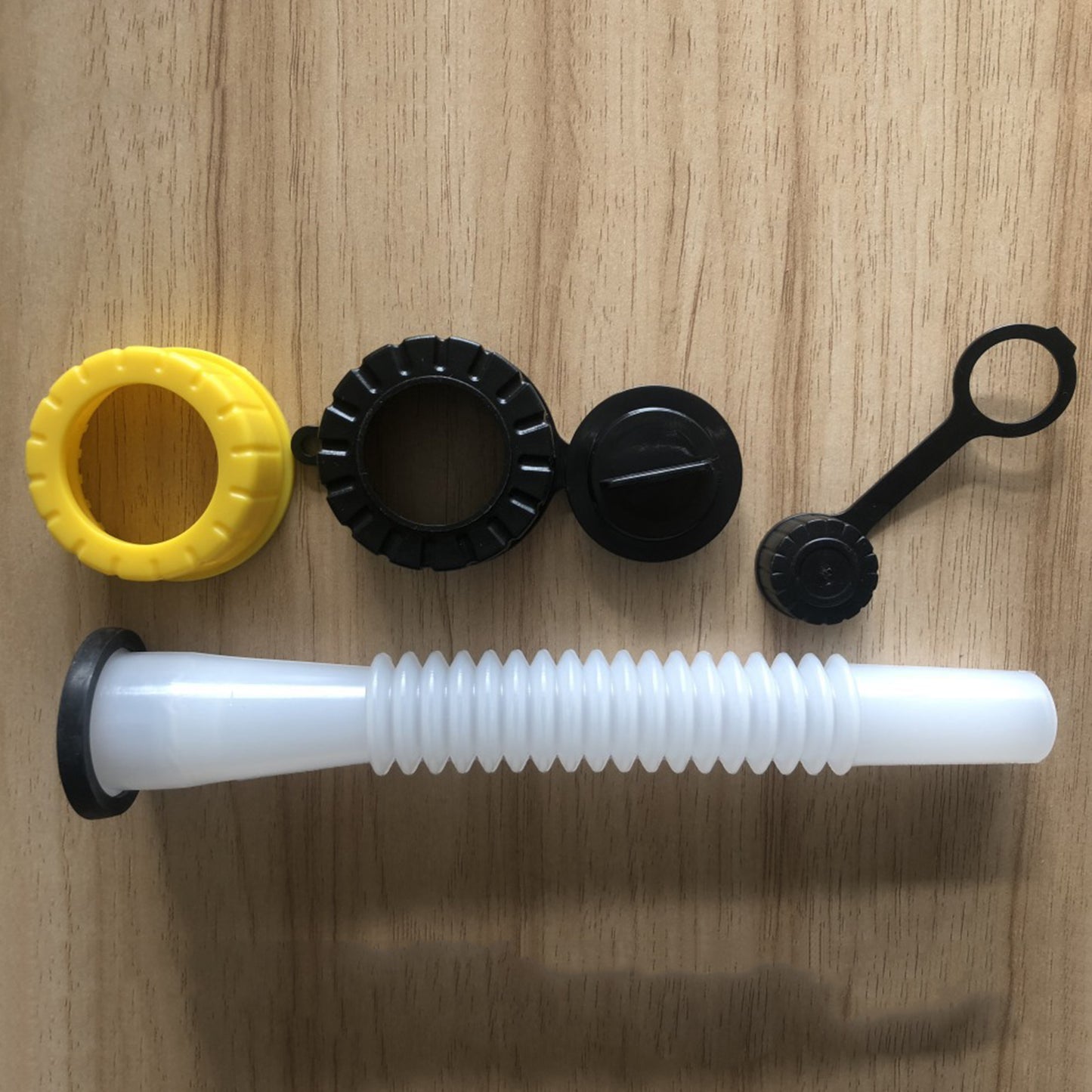 Flexible Gas Can Spout w/ Vent Plug for Water Jugs Universal Style Cans