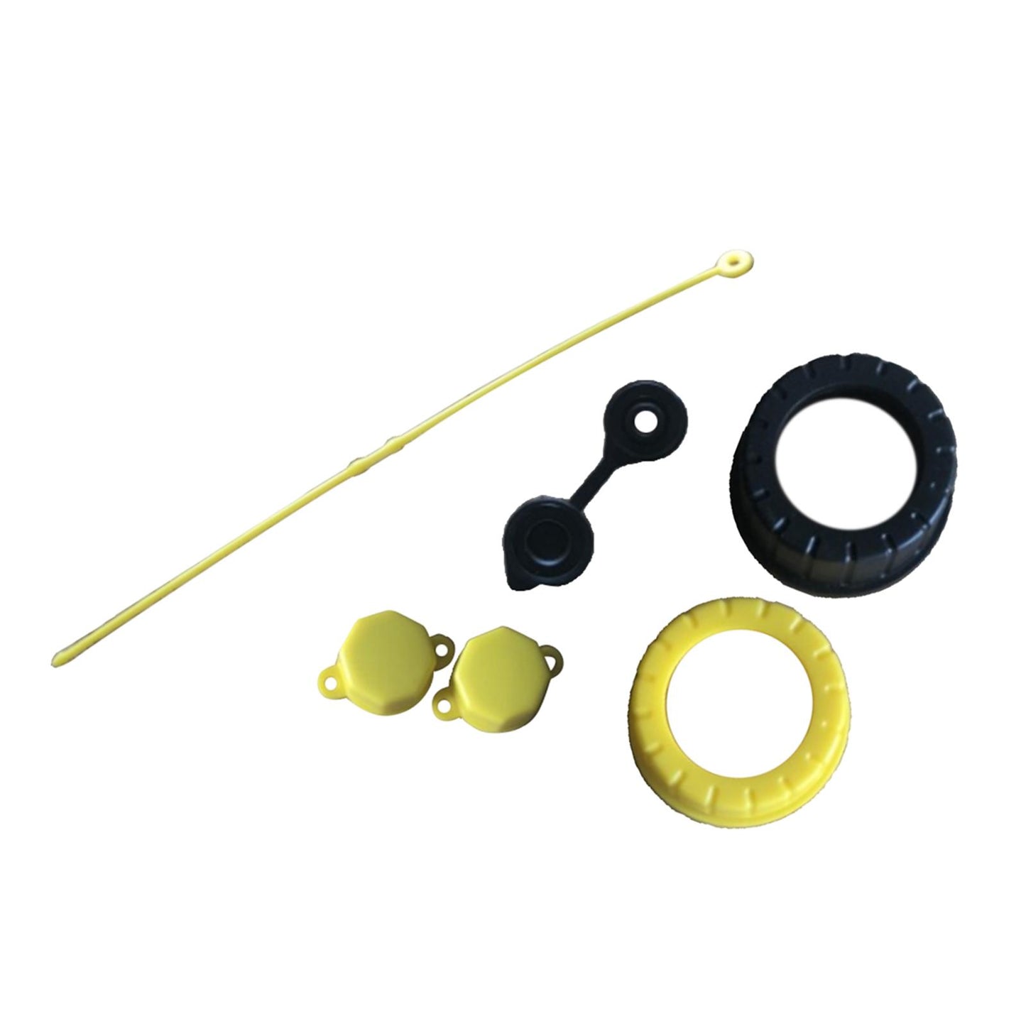 Gas Can Replacement Spout Kit Flexible Pour Nozzle with Gasket Stripe Cover