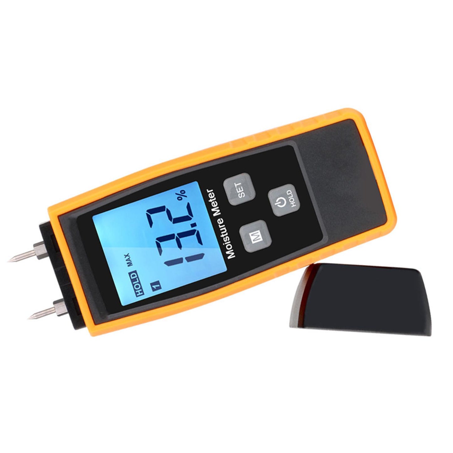 Portable Moisture Meter Needle Type Analyzer for Furniture LCD Display