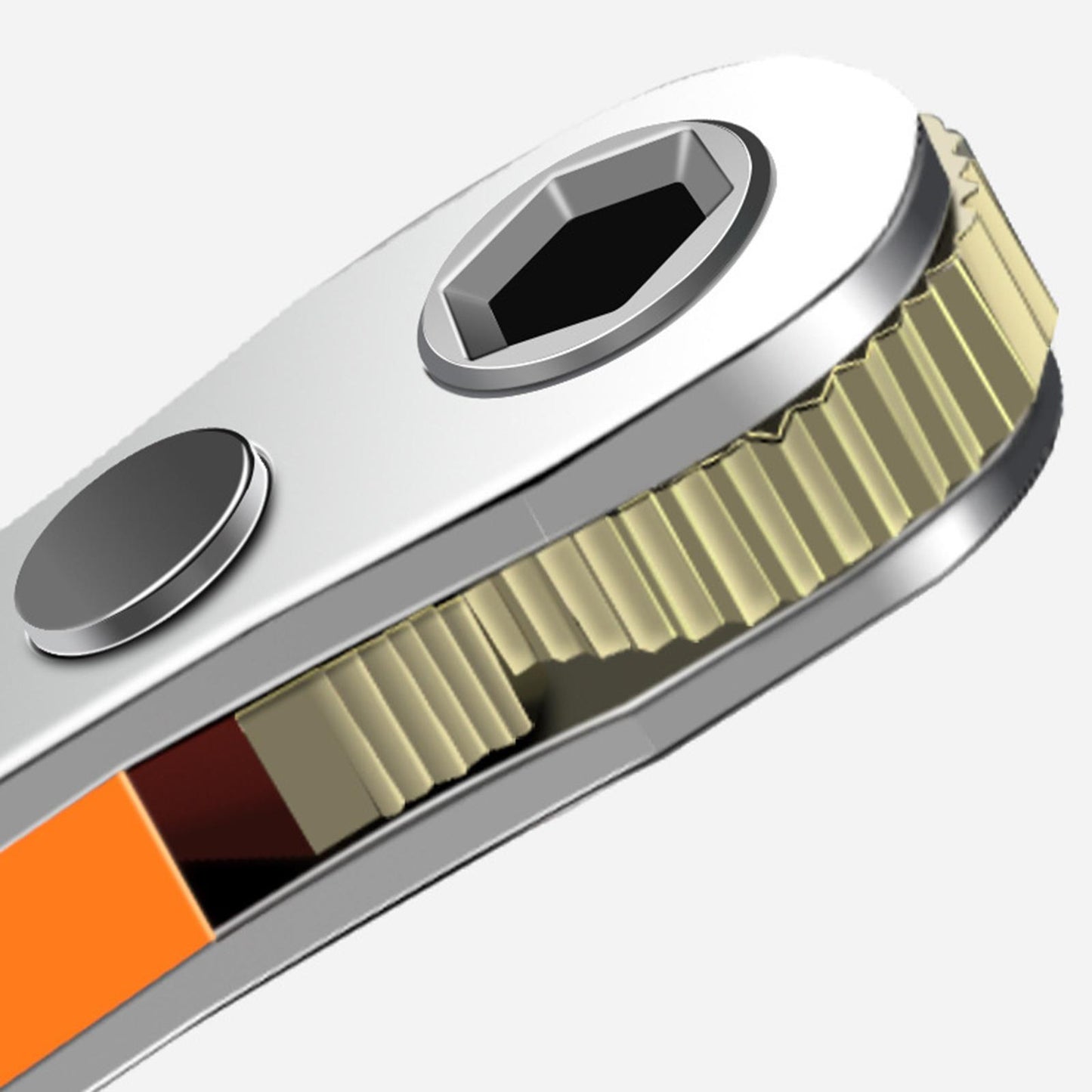 Two Way Hex Socket Torque Wrench Universal Double Head for Screwdriver A