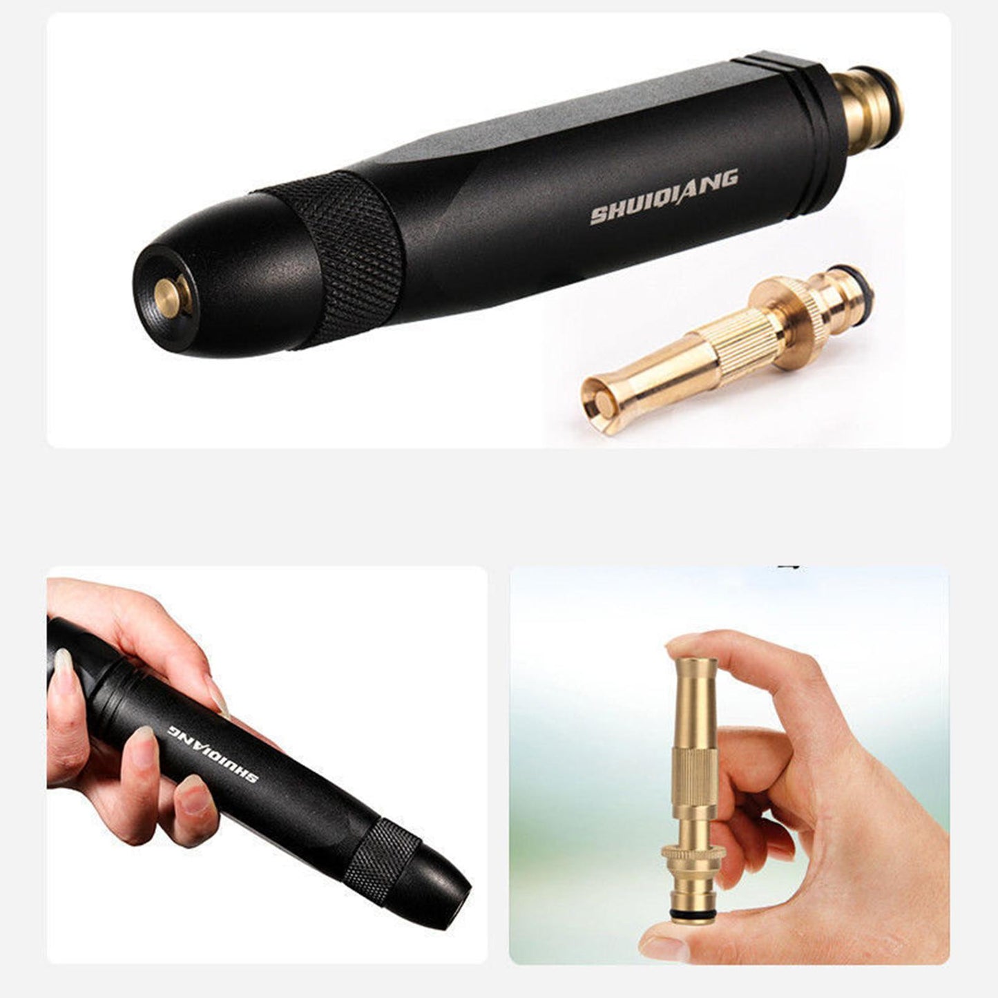 High Pressure Spray Guns Long Rod Car Washer Water Gun Sprayer Irrigation with Connector