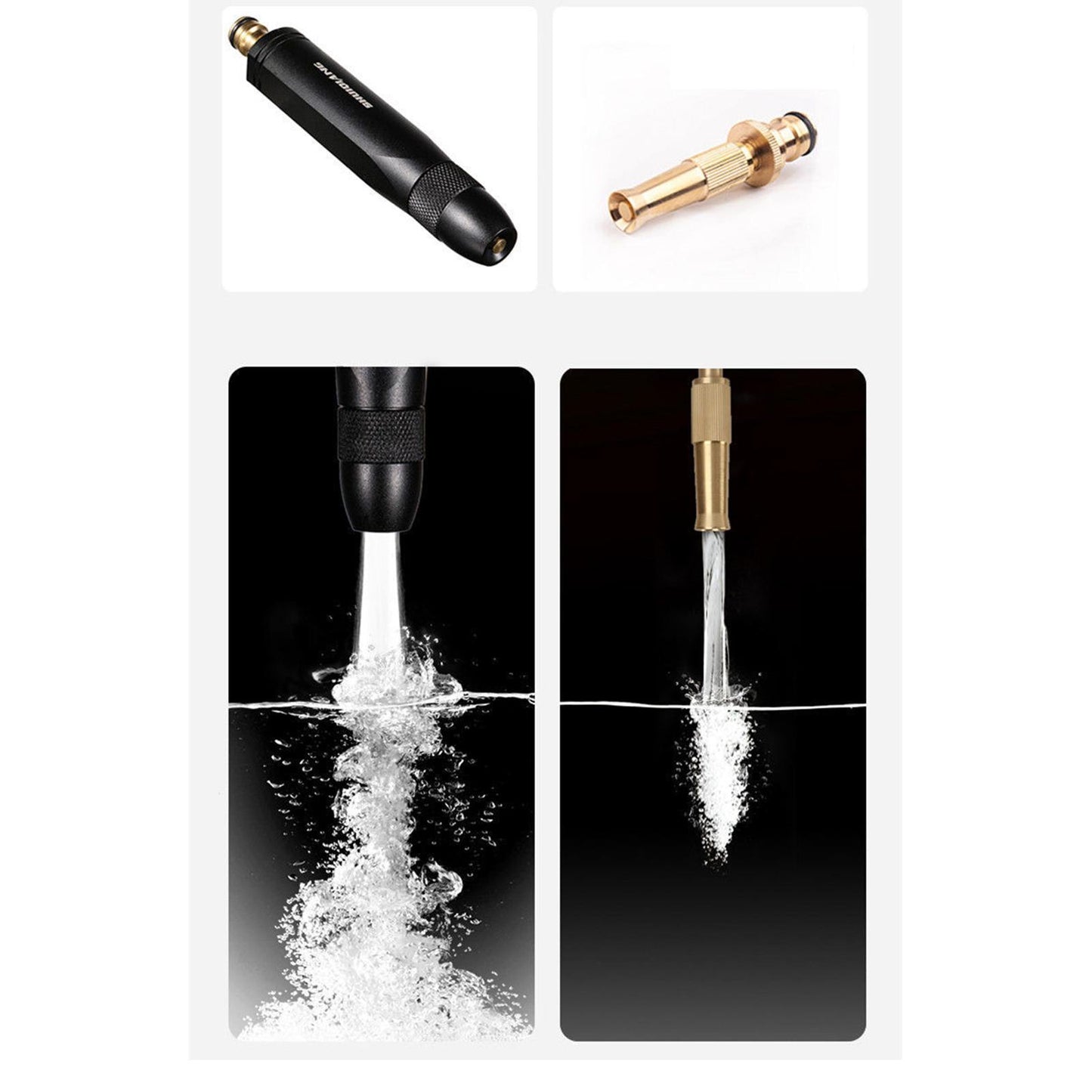 High Pressure Spray Guns Long Rod Car Washer Water Gun Sprayer Irrigation with Connector