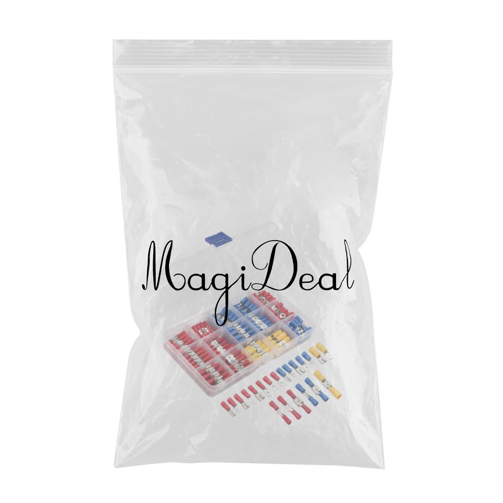 280 Pieces Insulated Electrical Wire Terminal Crimp Connectors Butt Kit