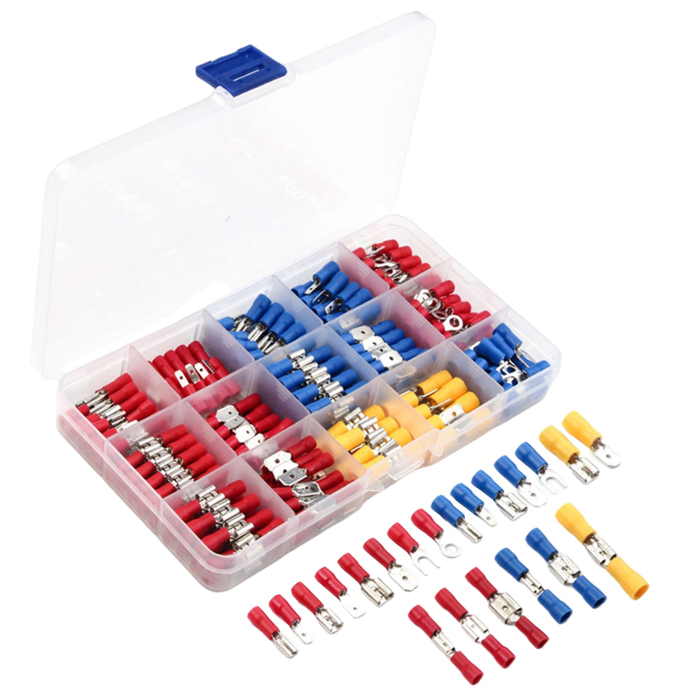 280 Pieces Insulated Electrical Wire Terminal Crimp Connectors Butt Kit