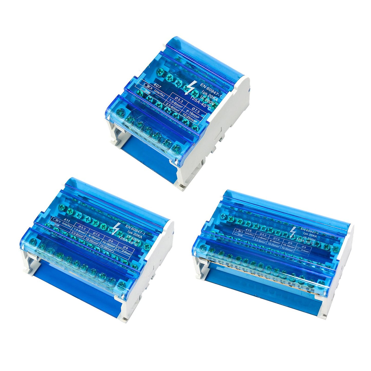 Terminal Block Household Current Parallel Terminal Block Seven holes