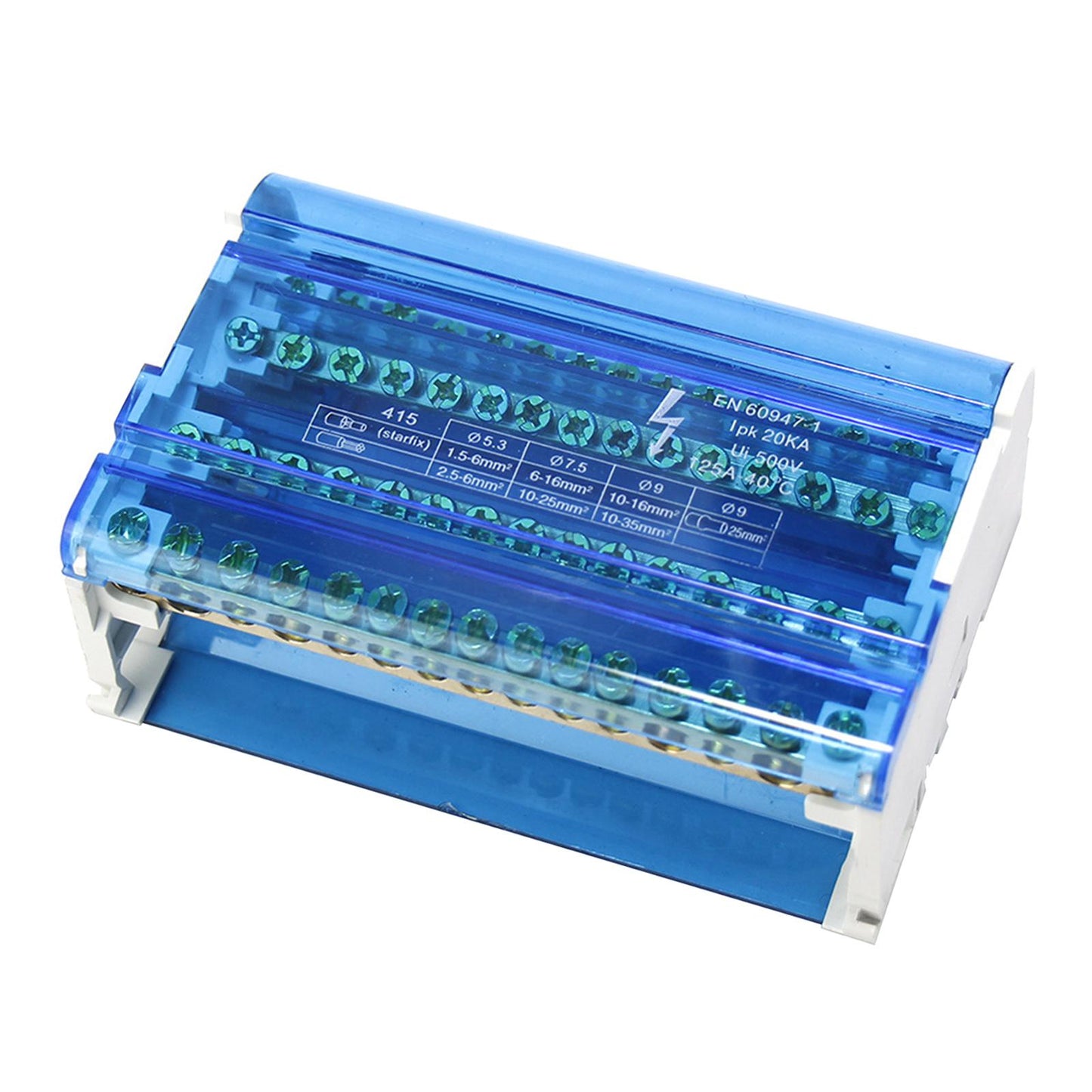 Terminal Block Household Current Parallel Terminal Block Fifteen holes