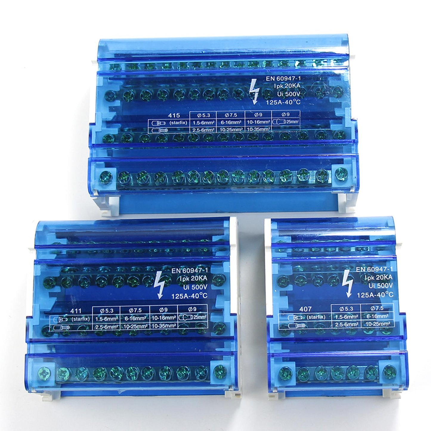 Terminal Block Household Current Parallel Terminal Block Fifteen holes