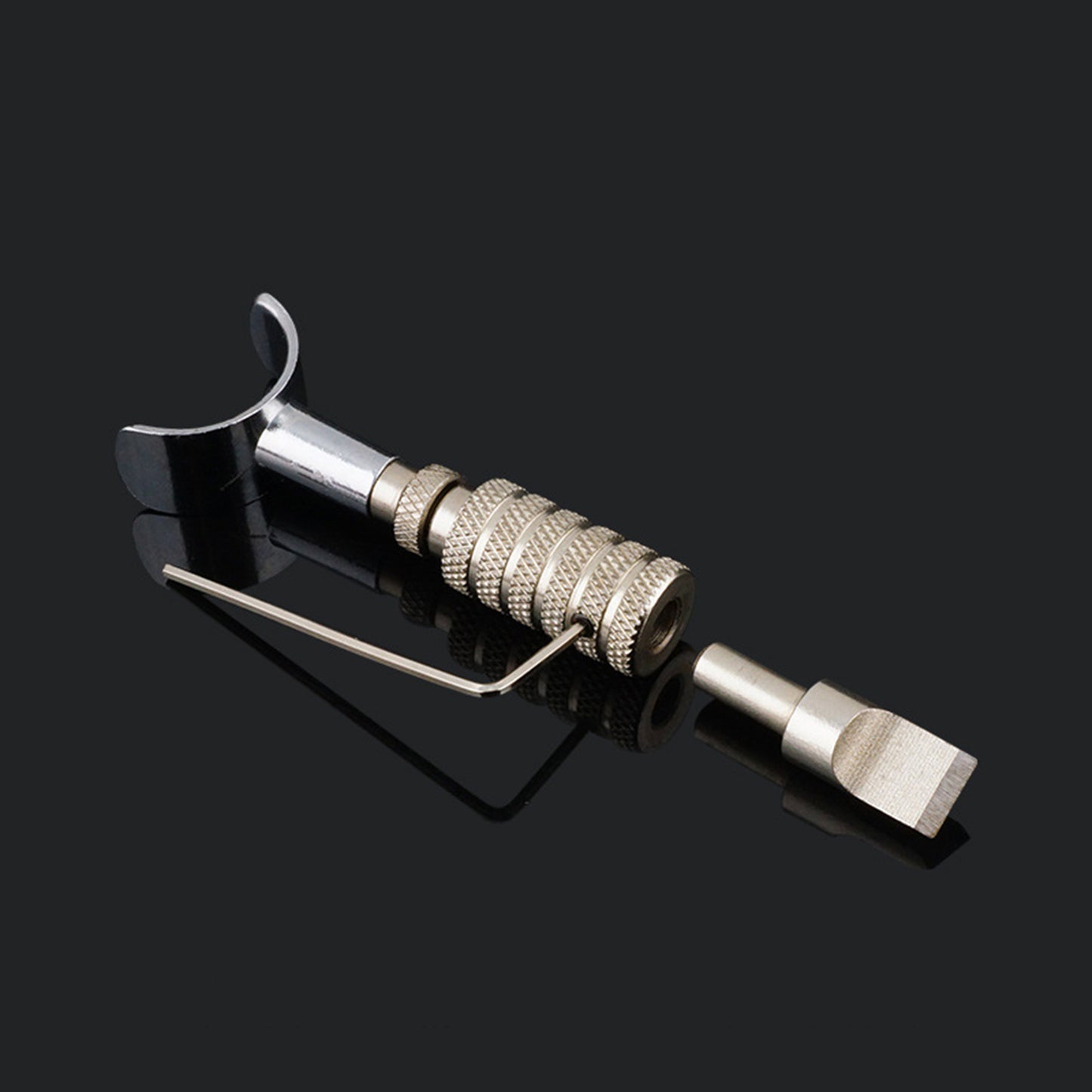 1pc Adjustable Swivel Knife DIY Handmade Rotating Leather Crafting Flat Head Steel