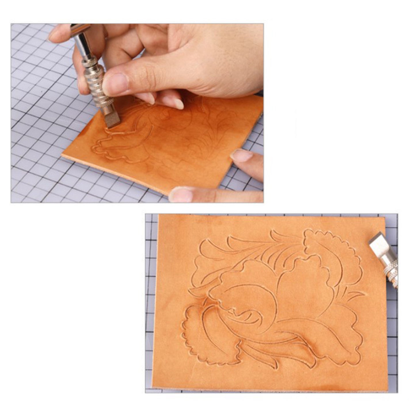 1pc Adjustable Swivel Knife DIY Handmade Rotating Leather Crafting Flat Head Steel