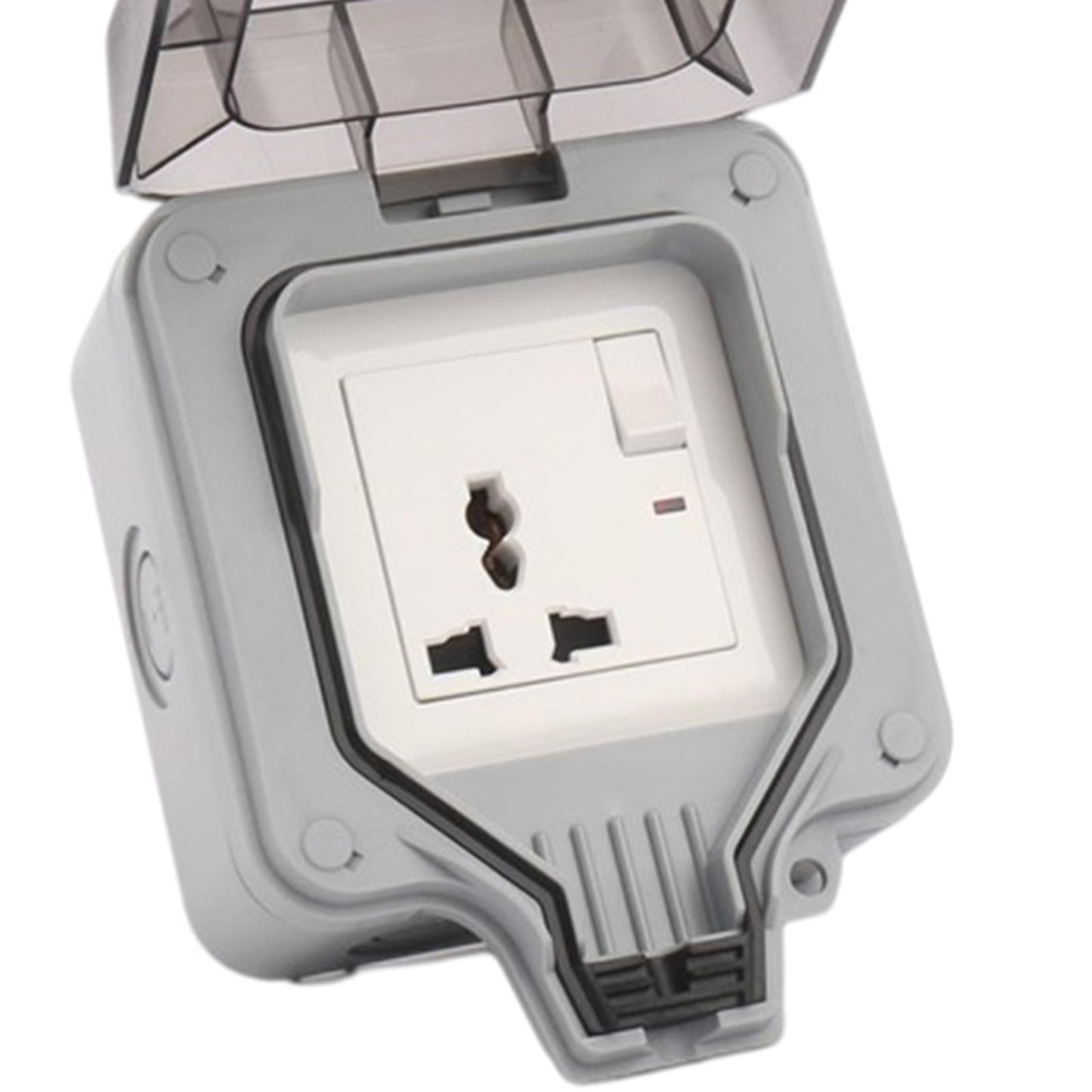 Outdoor Wall Socket Outlet Electrical Supplies Switch Socket for Outdoor 3 Holes with Switch