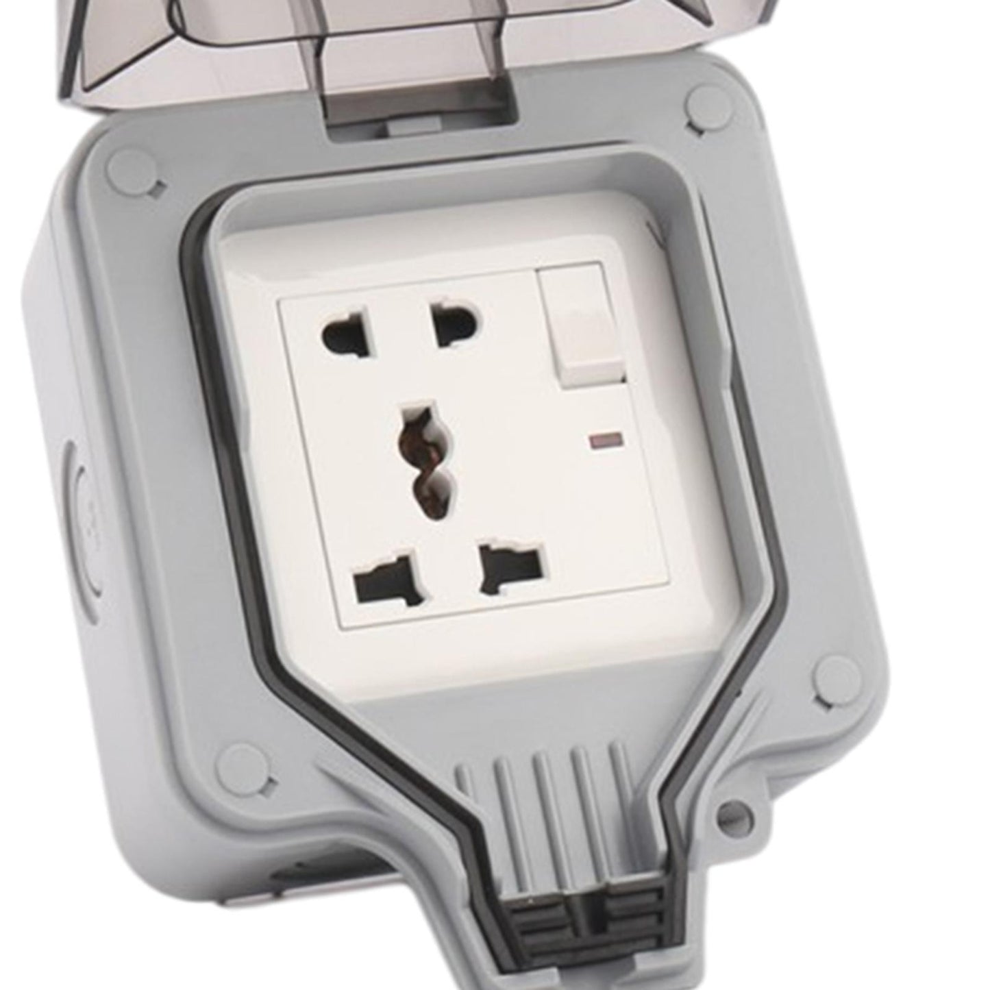 Outdoor Wall Socket Outlet Electrical Supplies Switch Socket for Outdoor 5 Holes with Switch