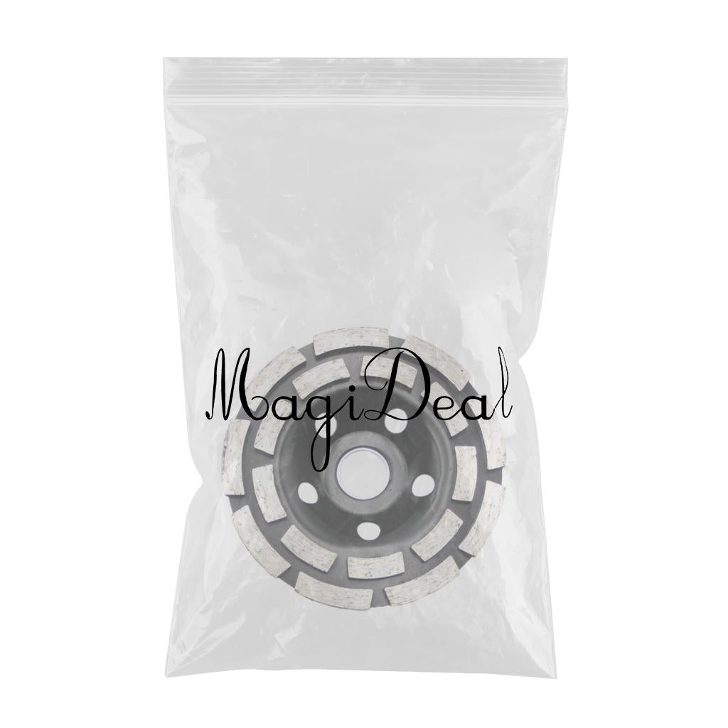 Diamond Grinding Wheel Double Row Concrete Resin 18 Seg Angle Grinder 1115mm