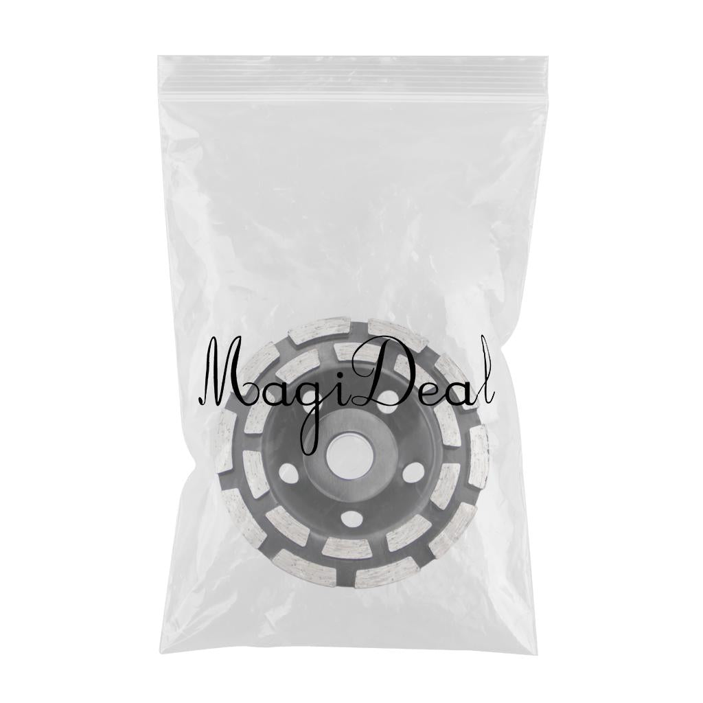 Diamond Grinding Wheel Double Row Concrete Resin 18 Seg Angle Grinder 125mm