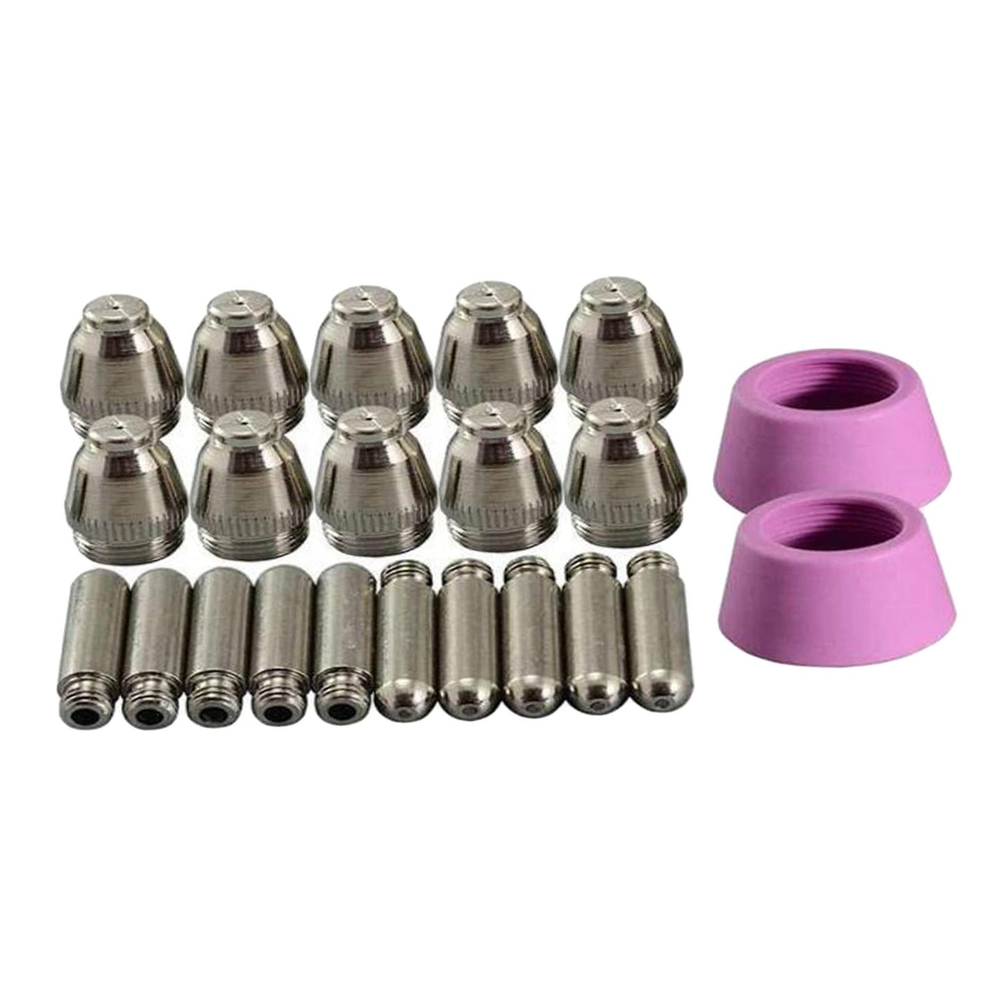AG-60 Plasma Cutter Nozzles Fitting Parts Tips Soldering Equipment Cutters 22 pcs