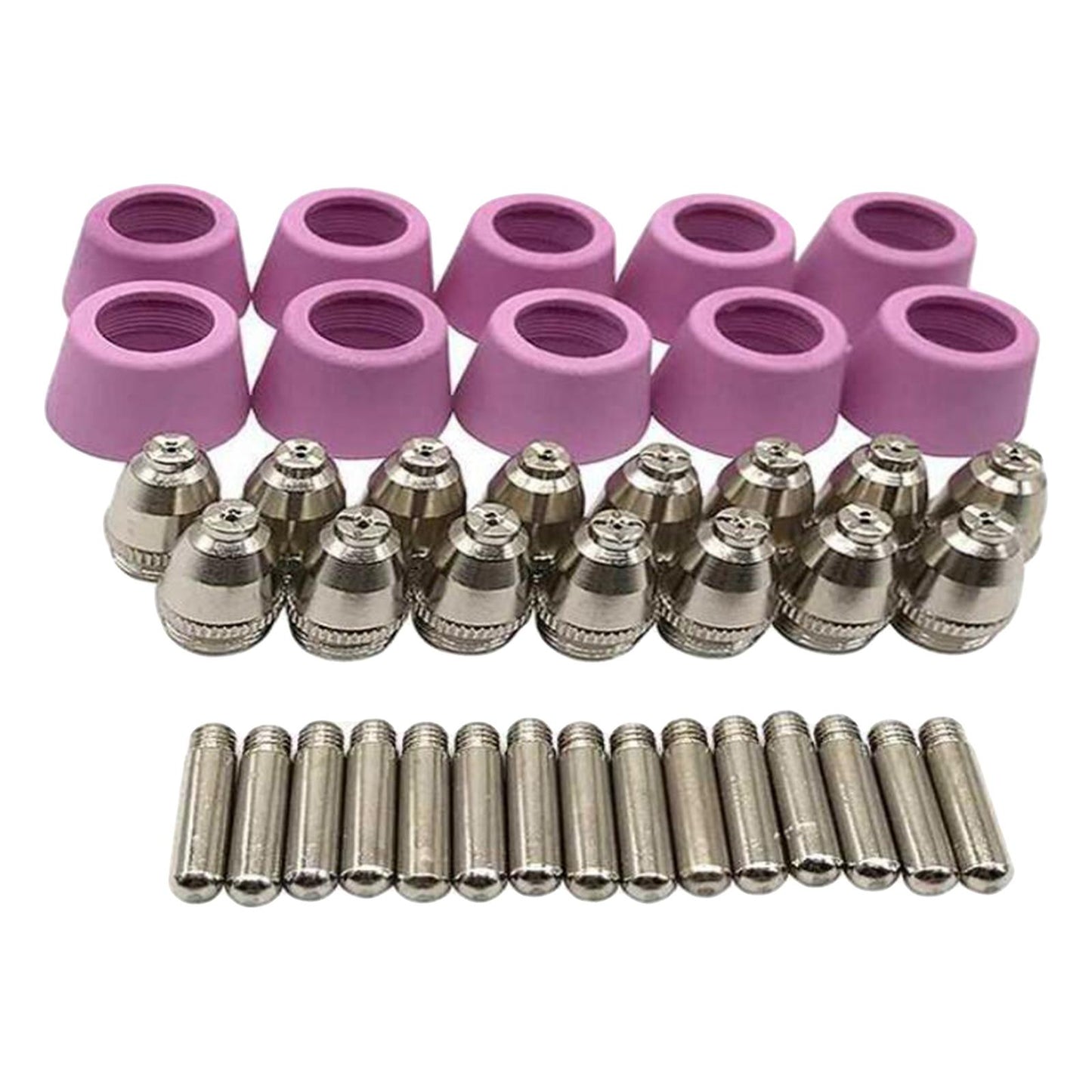 AG-60 Plasma Cutter Nozzles Fitting Parts Tips Soldering Equipment Cutters 40 pcs