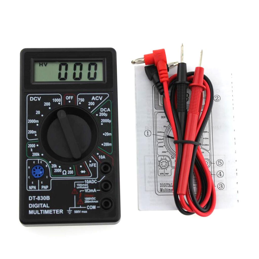 Digital Multimeter DT-830B Mini Diodes Accurately Portable for Car Household