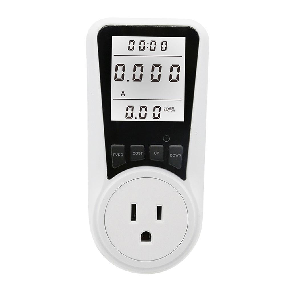 Electricity Monitor Power Meter Plug-in Socket Power Meter Power Monitors US Standard