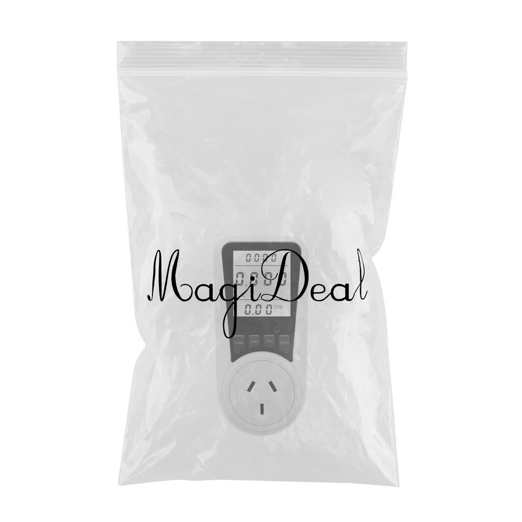 Electricity Monitor Power Meter Plug-in Socket Power Meter Power Monitors AU Standard