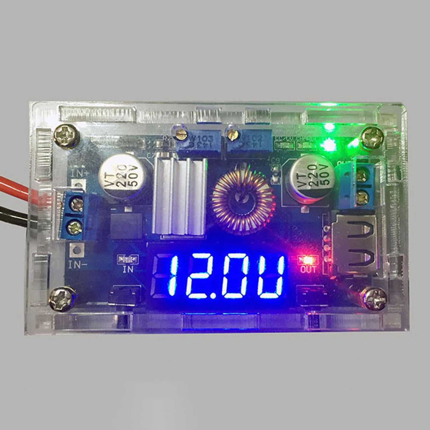 Adjustable Buck Converter High Efficiency High Power 5V-36V to 1.25-32V