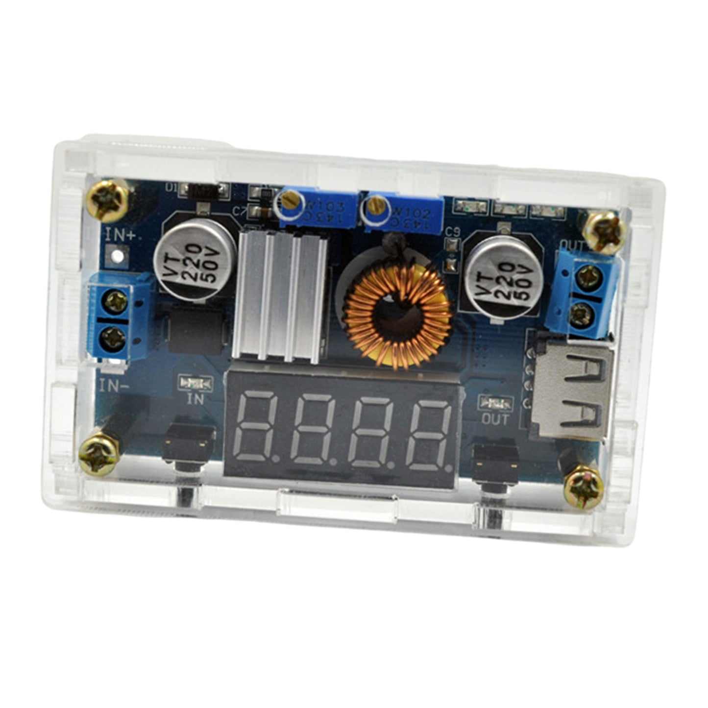 Adjustable Buck Converter High Efficiency High Power 5V-36V to 1.25-32V