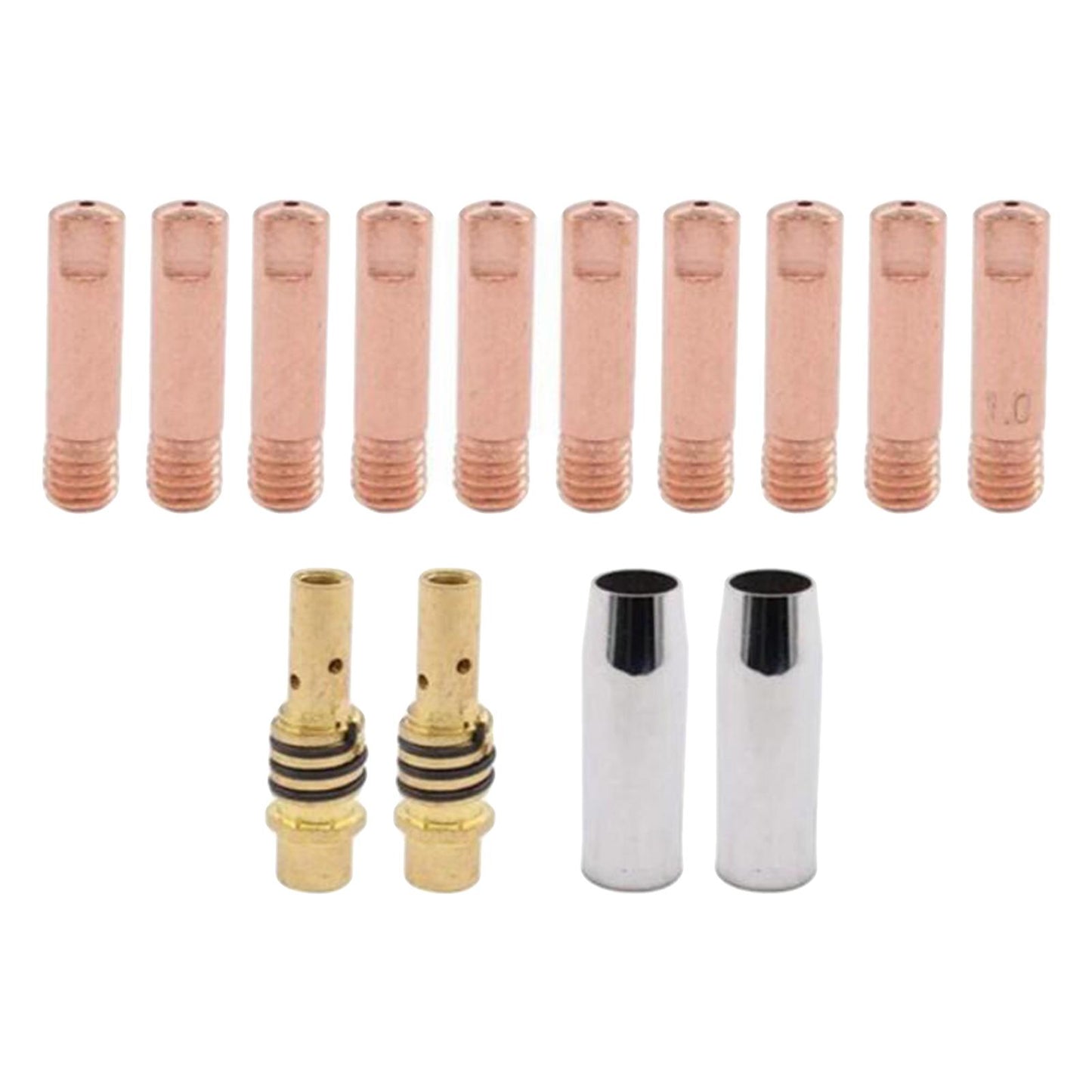 Metal MB15AK Welding Torchs Nozzles Equipment Accessories Set Welding Job 14 Pcs A