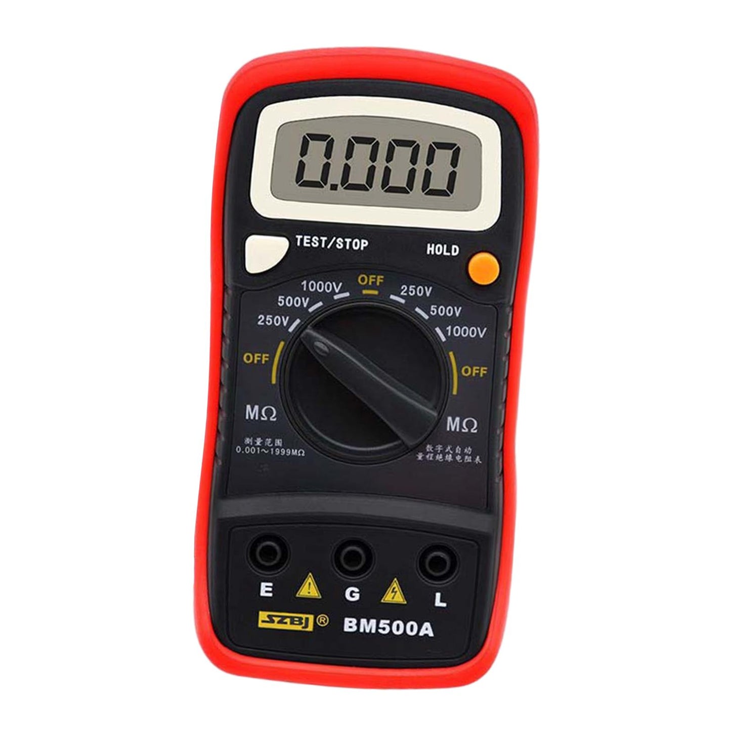 Insulation Tester BM500A Handheld Meter Megohmmeter Electrical Industry