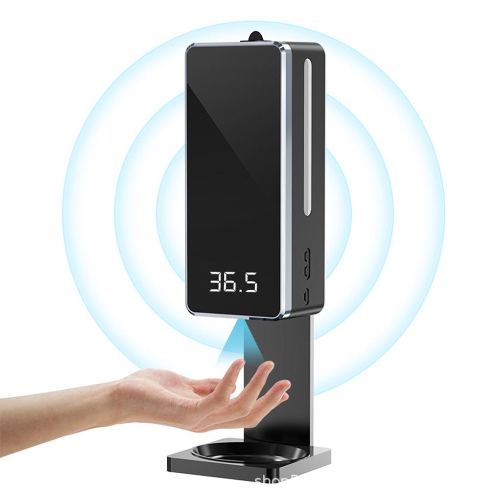 Hand Sanitizer Machine Liquid Spray Company School Factory Station Toilet Black