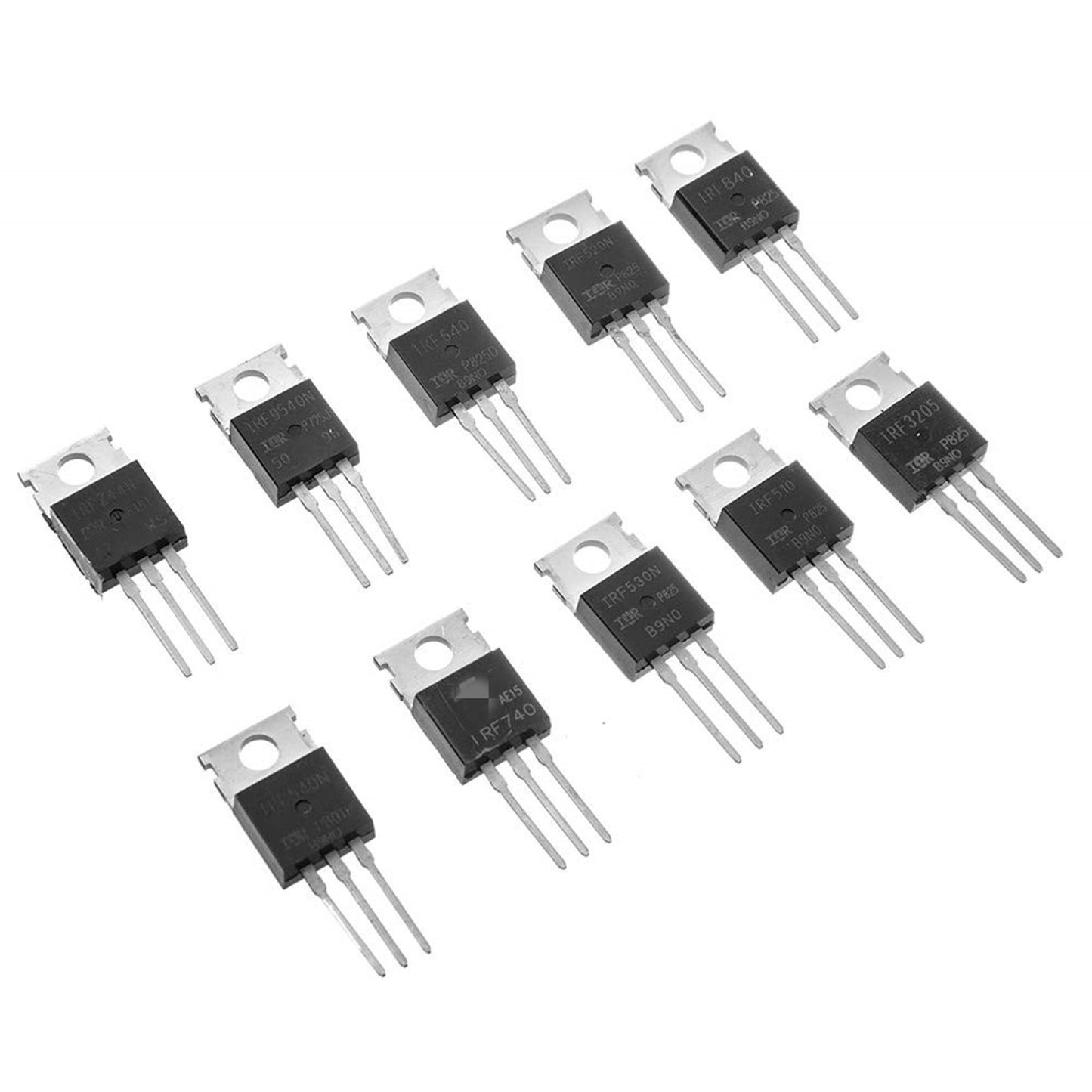 Transistor Assortment Kit 50 Pack Transistor Assorted Set MOSFET Transistor