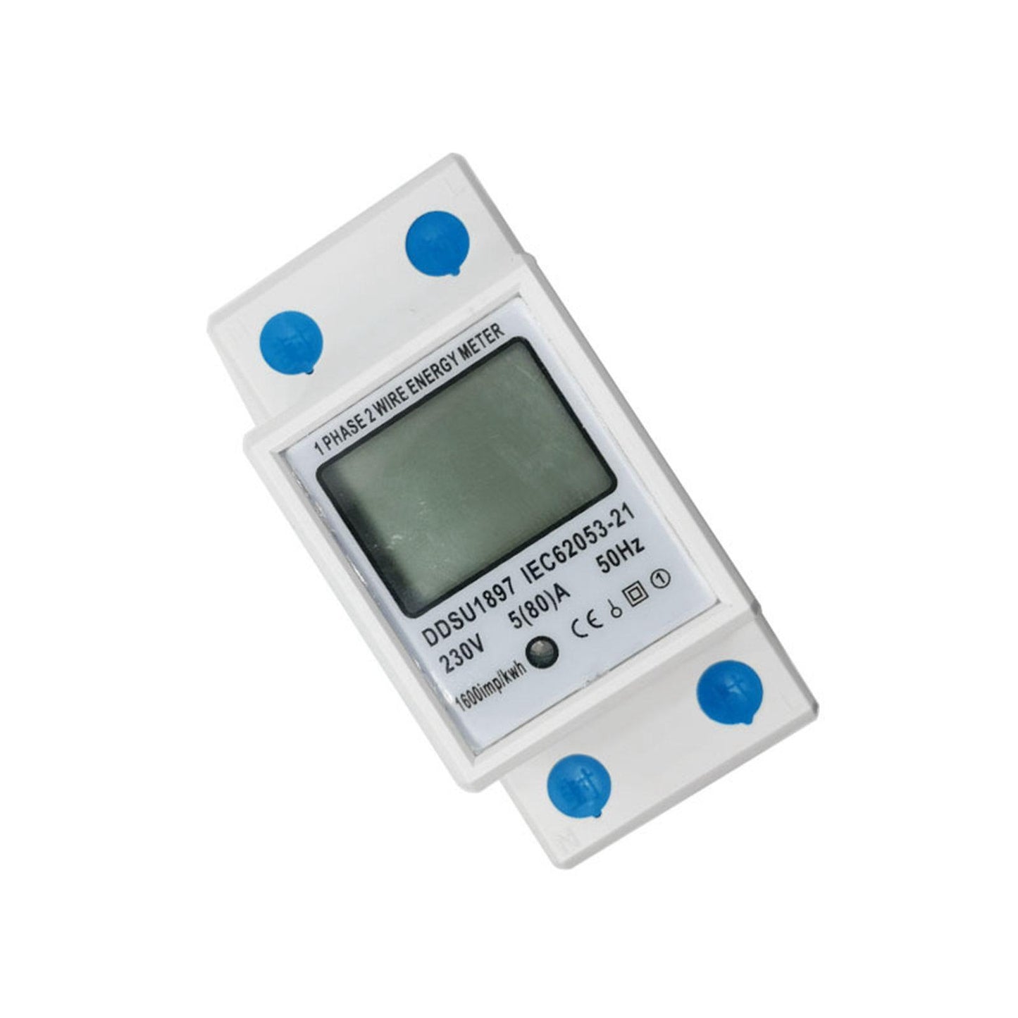 Smart Home Power Meter Voltage Relay LCD Display 220V for Household no backlight