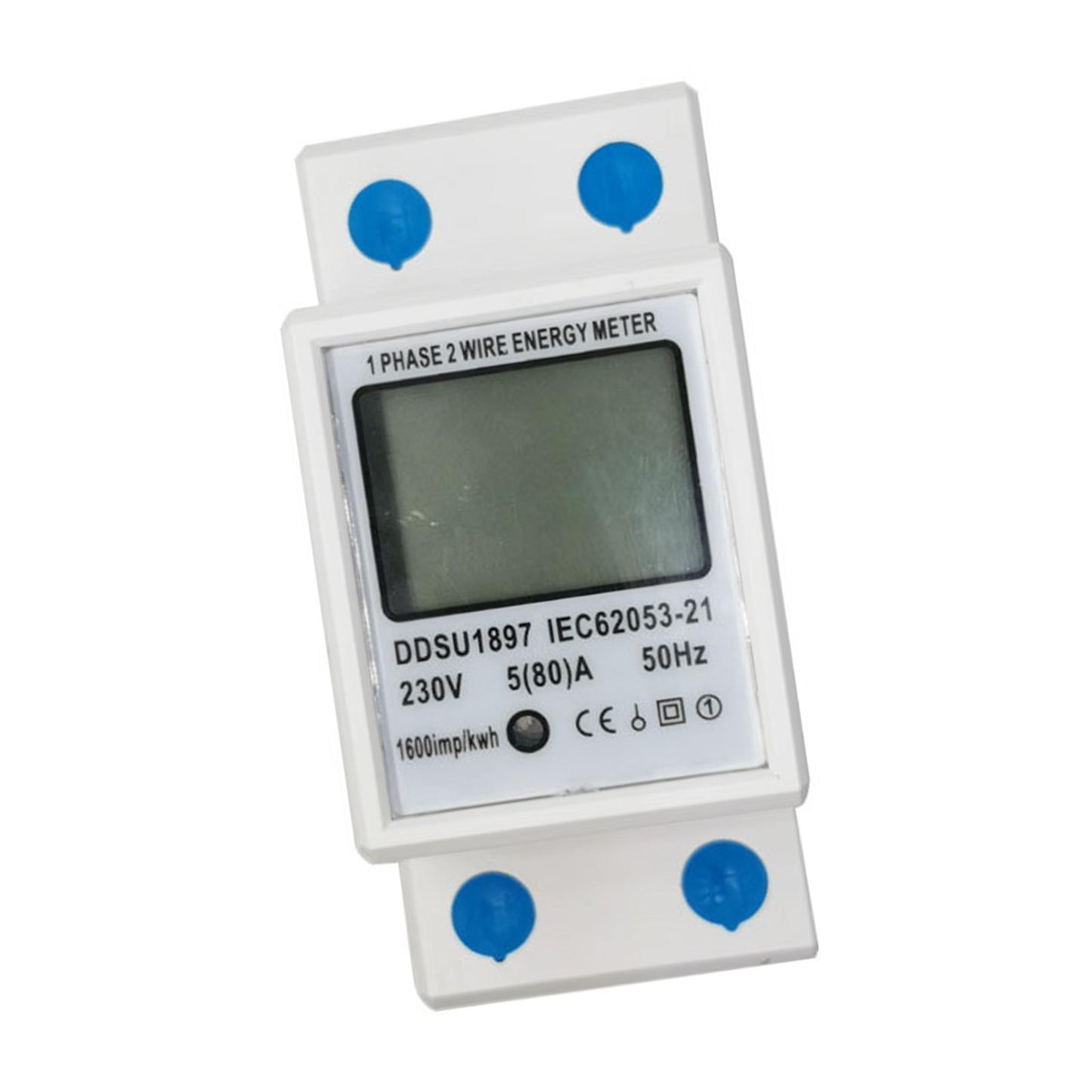 Smart Home Power Meter WiFi Voltage Relay LCD Display 220V for Household with backlight