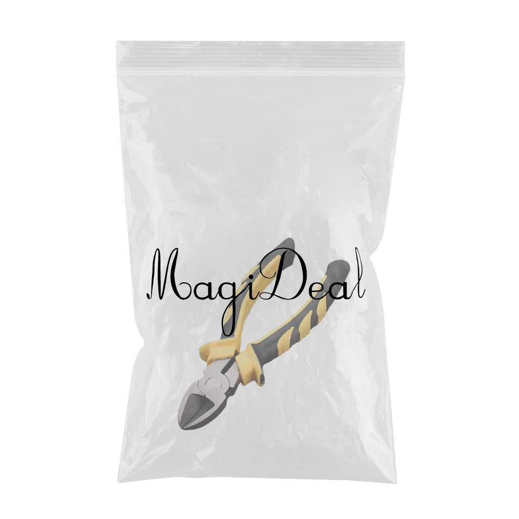 Heavy Duty Combination Pliers with Wire Stripper for Electrician Tools 6 inch oblique head