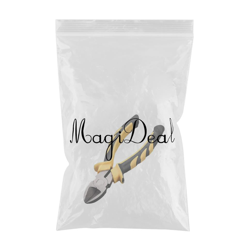 Heavy Duty Combination Pliers with Wire Stripper for Electrician Tools 8 inch oblique head
