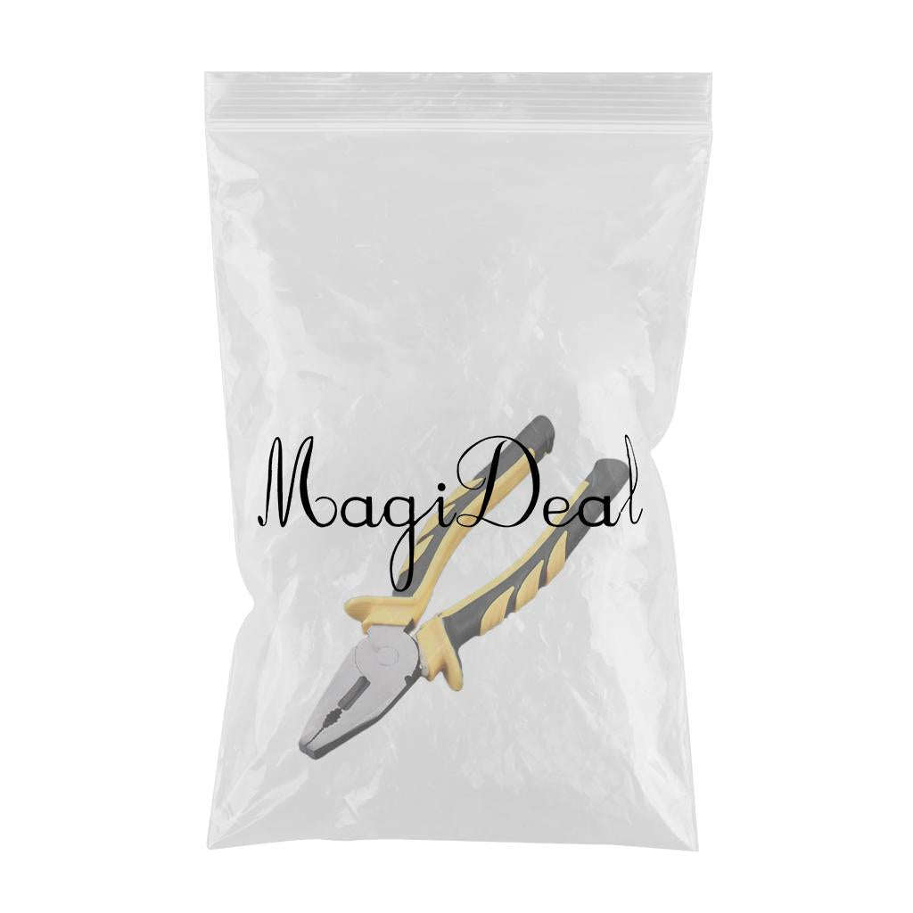 Heavy Duty Combination Pliers with Wire Stripper for Electrician Tools 8 inch flat head