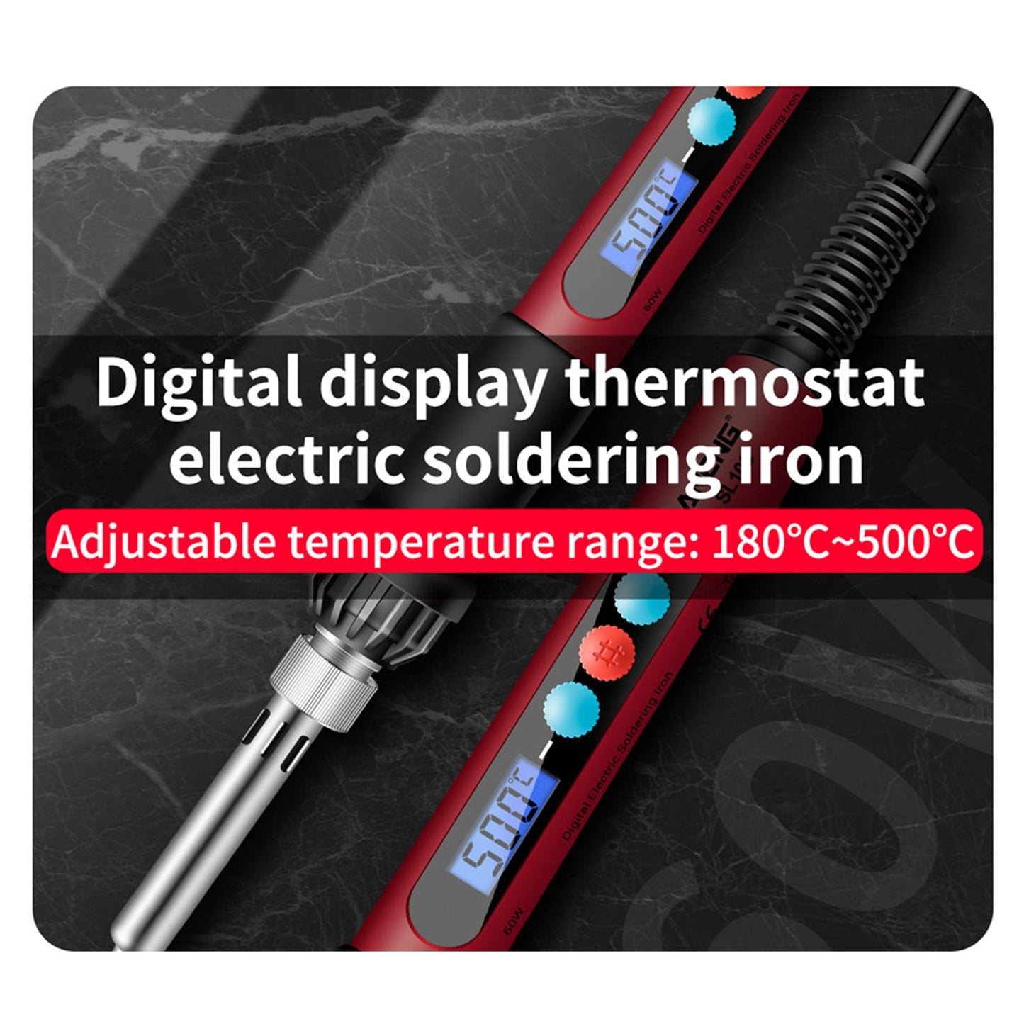 Soldering Iron Electric Gun Adjustable Temperature Welding Set EU 18 set
