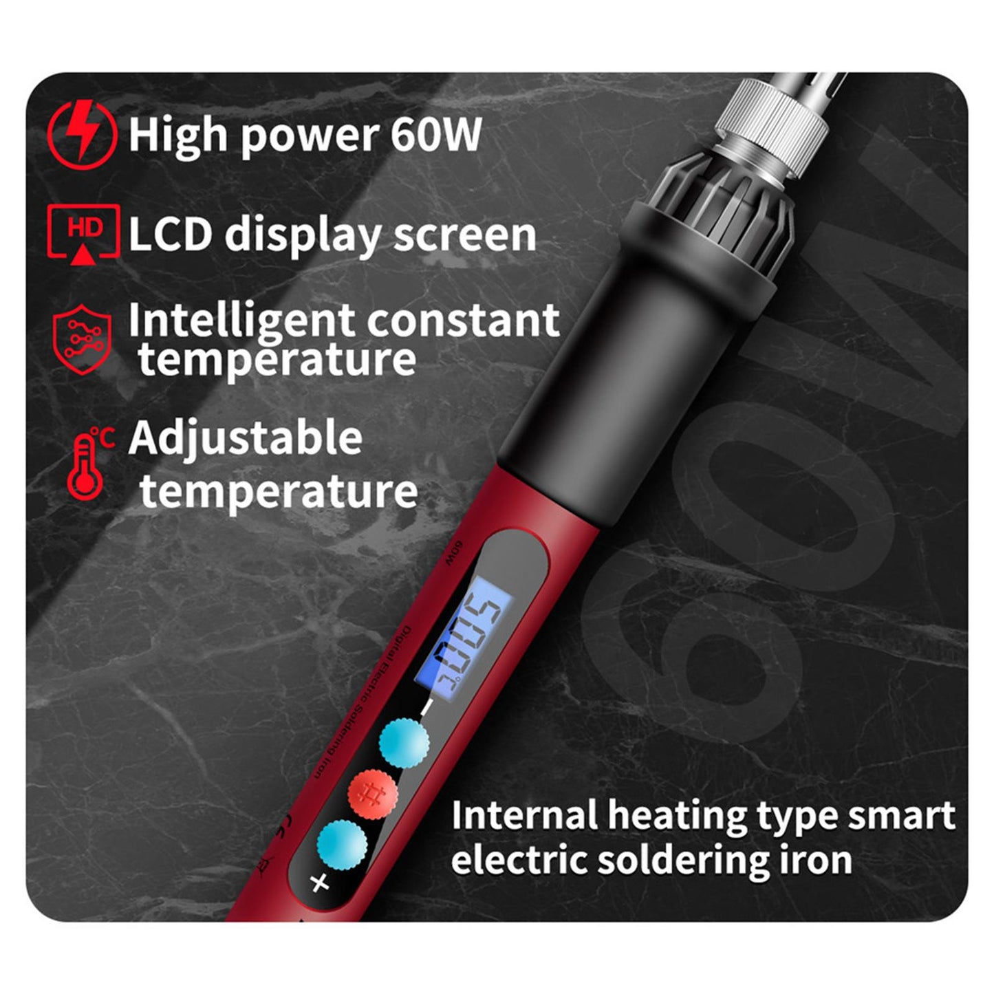 Soldering Iron Electric Gun Adjustable Temperature Welding Set EU 26 set