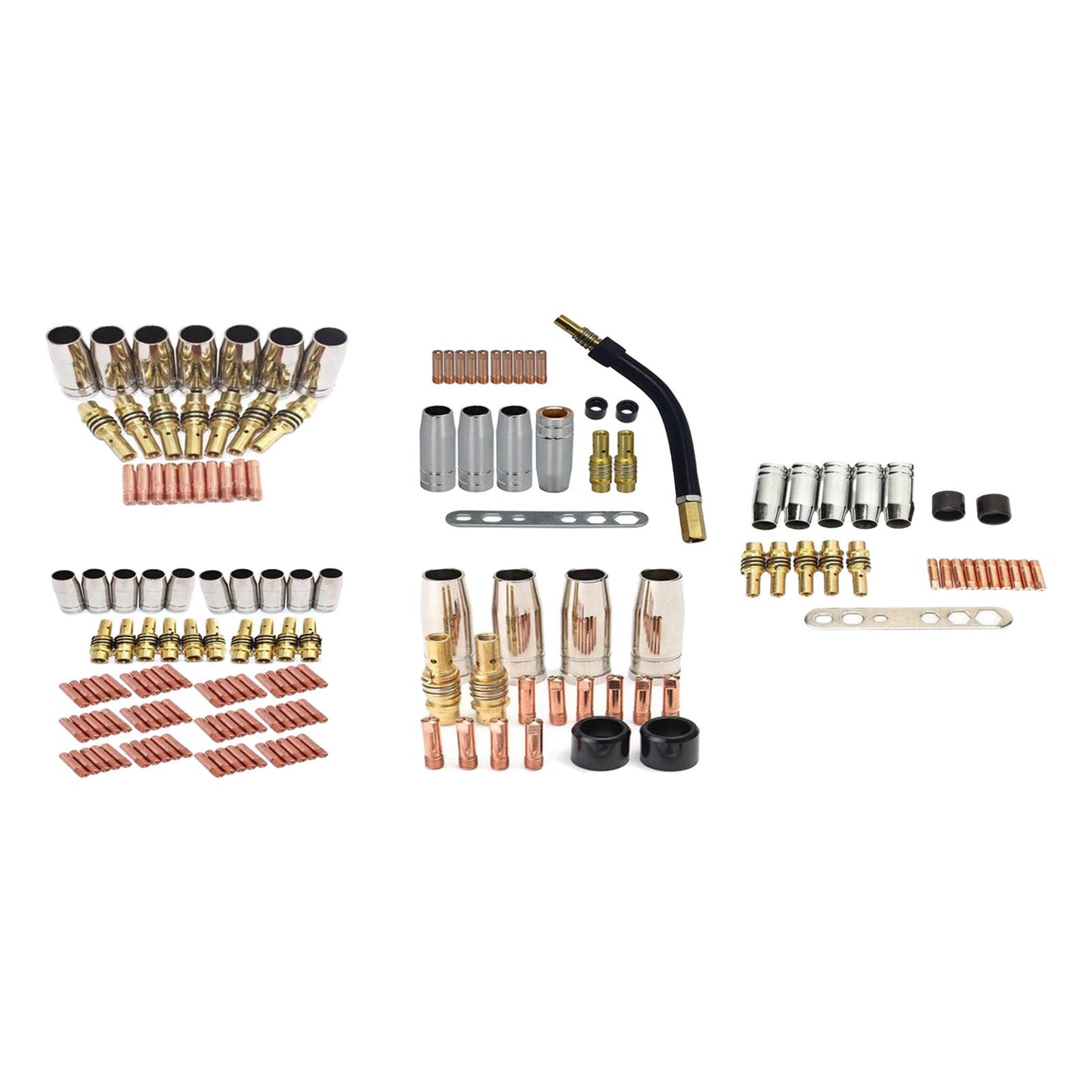 Metal MB15AK Welding Torchs Nozzles Equipment Accessories Kits Welding Job 23 piece set