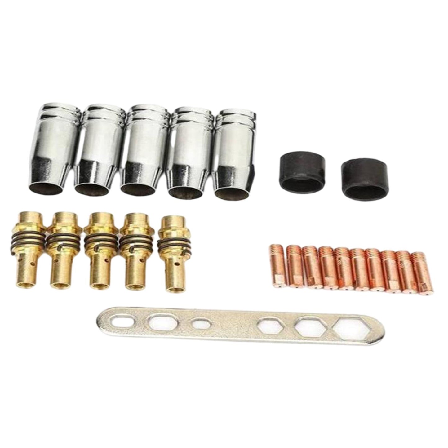 Metal MB15AK Welding Torchs Nozzles Equipment Accessories Kits Welding Job 23 piece set
