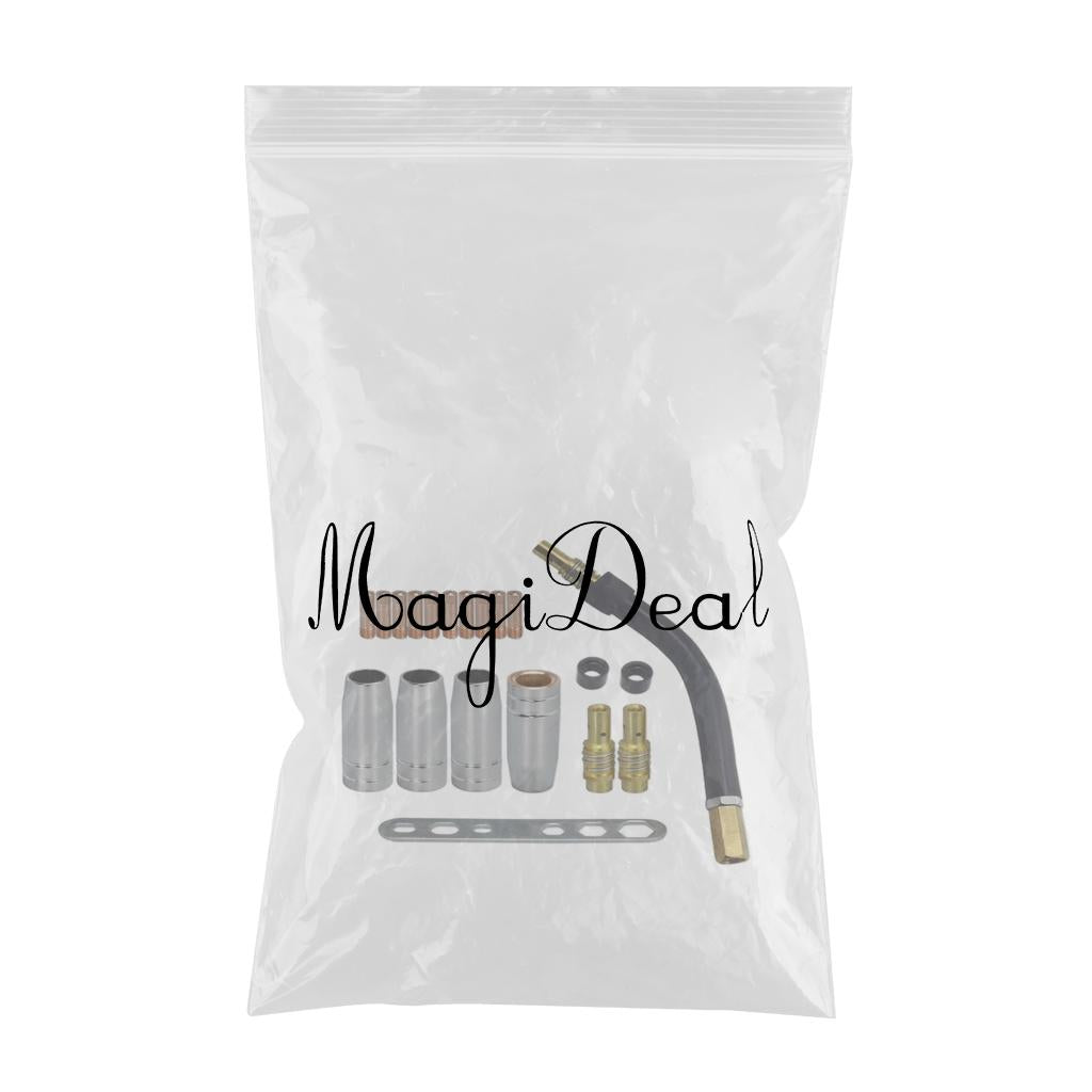 Metal MB15AK Welding Torchs Nozzles Equipment Accessories Kits Welding Job 20 piece set