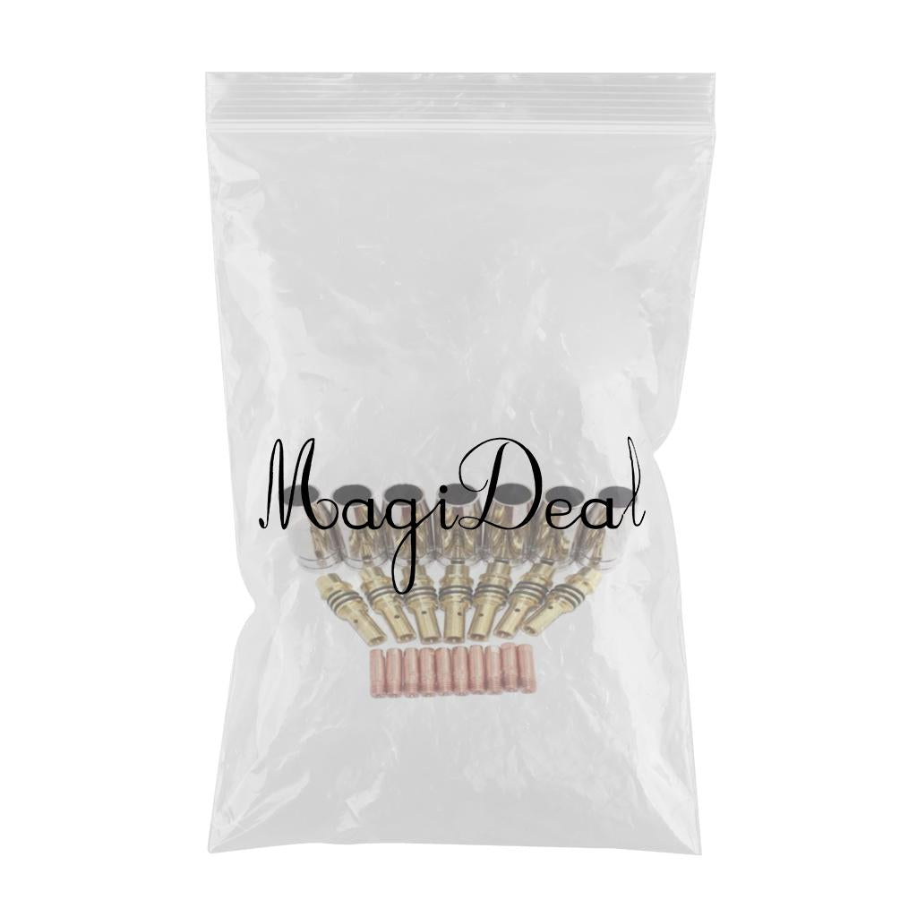 Metal MB15AK Welding Torchs Nozzles Equipment Accessories Kits Welding Job 24 piece set