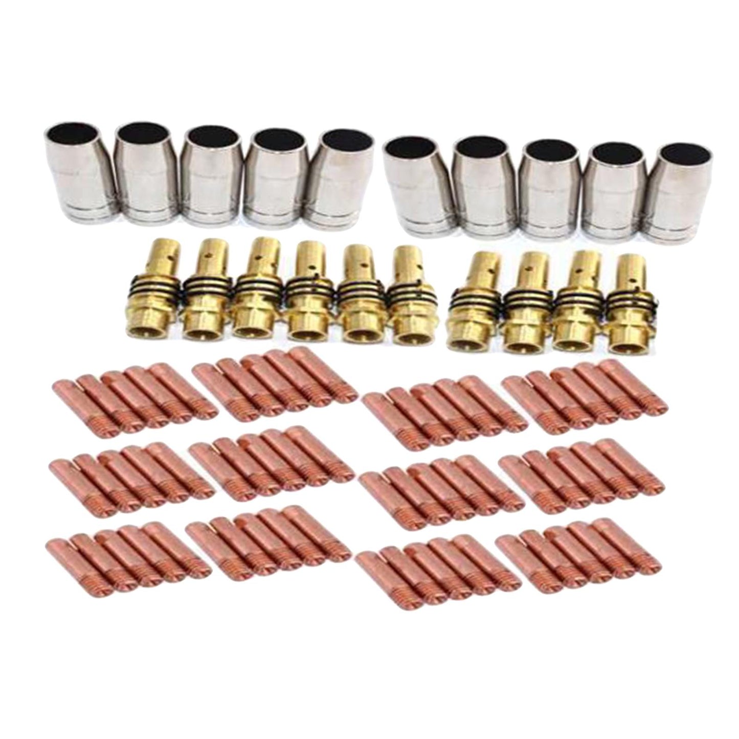 Metal MB15AK Welding Torchs Nozzles Equipment Accessories Kits Welding Job 80 piece set