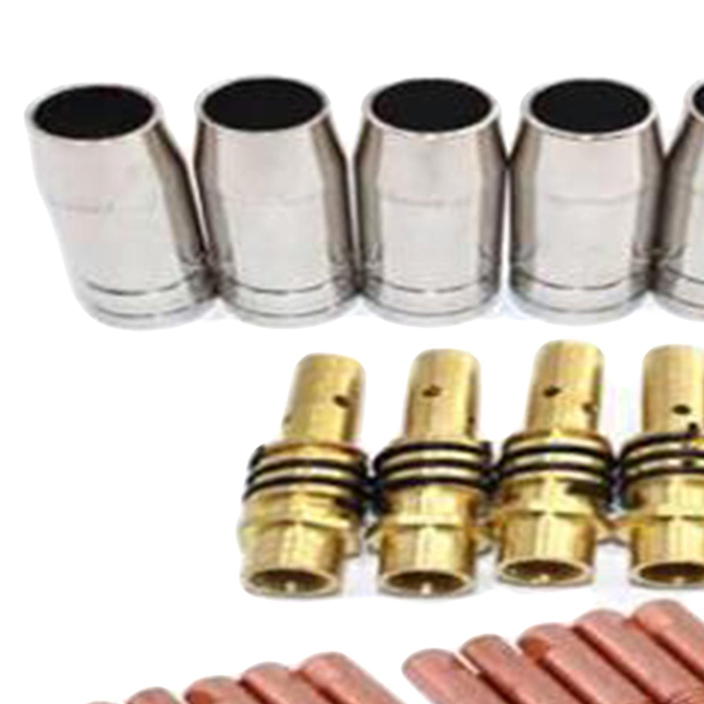 Metal MB15AK Welding Torchs Nozzles Equipment Accessories Kits Welding Job 80 piece set