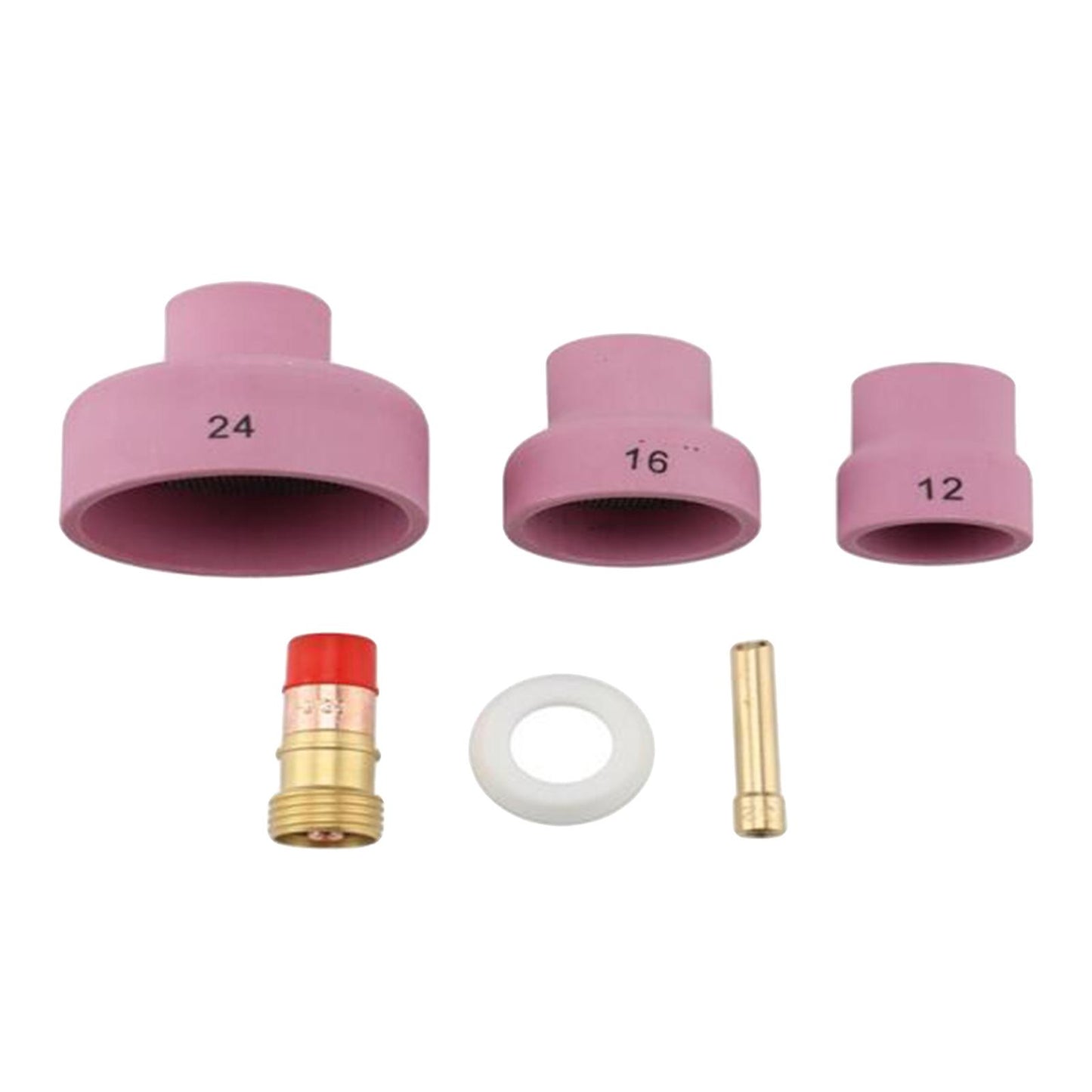 Set of 6 Ceramic Nozzle Kit DIY Jobs Lightweight for DB SR WP 17 18 26