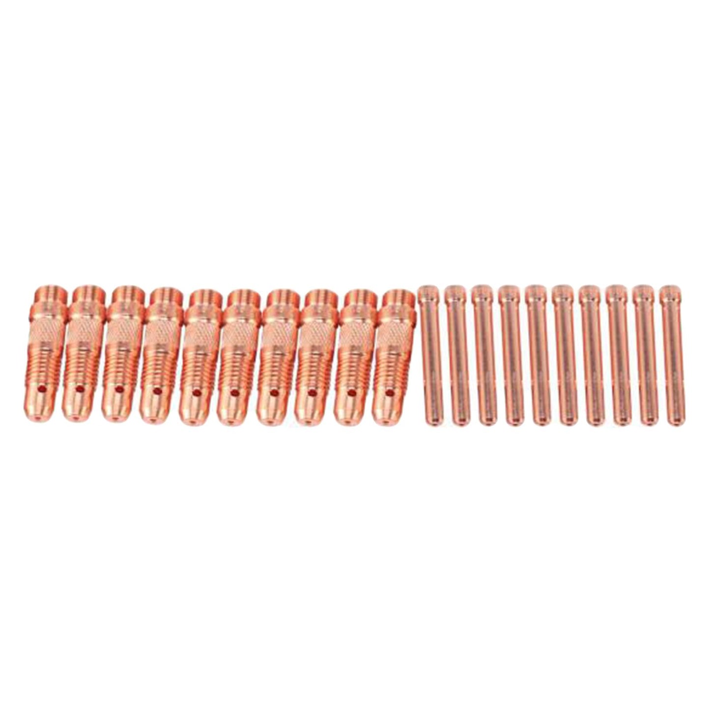 20Pcs Welding Collet Equipment Tungsten Collet Body for WP18 WP17F WP17V Aperture Dia 3.0mm